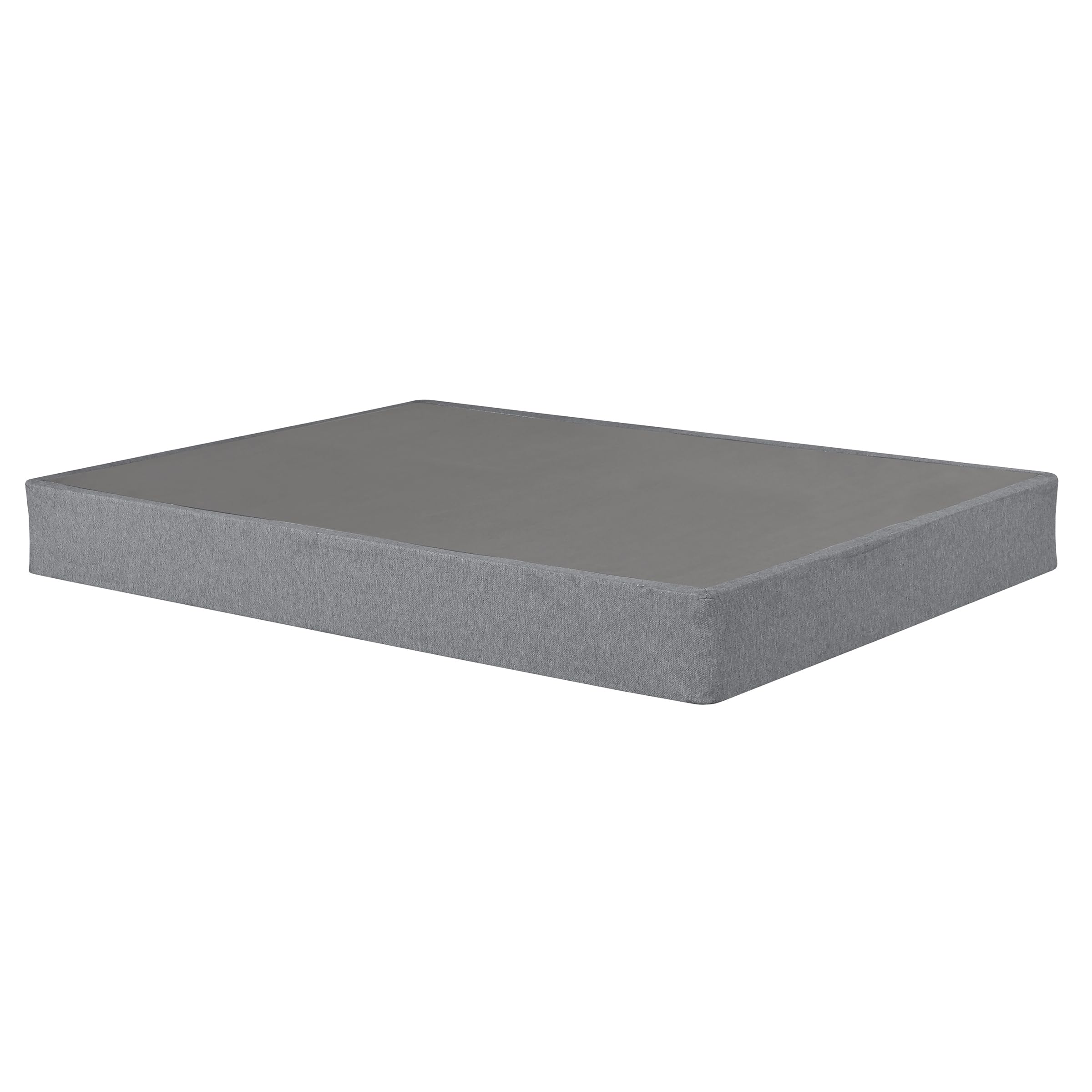 **Primo International Delta Bed Frame - Queen Size, Gray Wooden Platform Bed with Headboard & Storage | Modern Bedroom Furniture for Small Spaces & Apartments**
