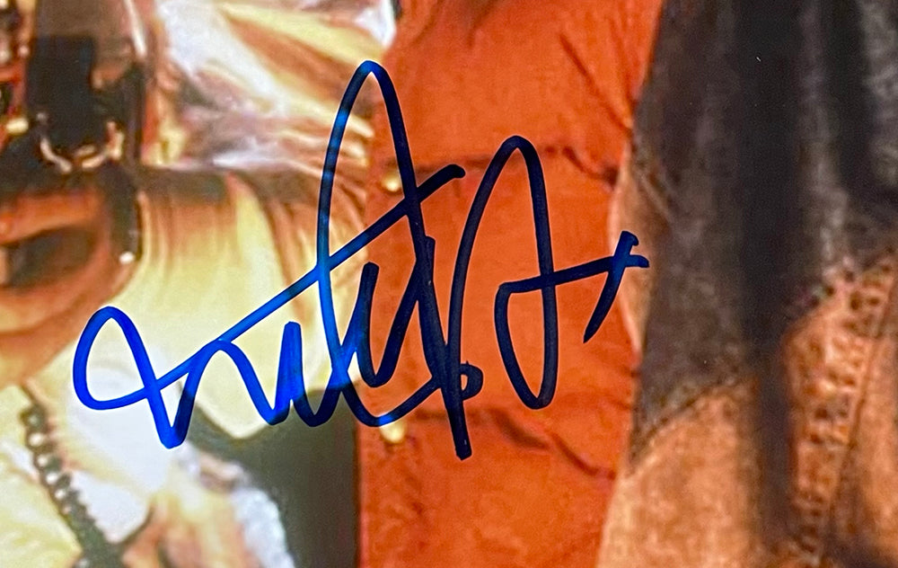 Authentic Michael J. Fox & Christopher Lloyd Signed Back to the Future 16x20 Photo with Remote - JSA PSA Certified Autograph - Perfect for Movie Memorabilia Collectors & Home Theater Decor