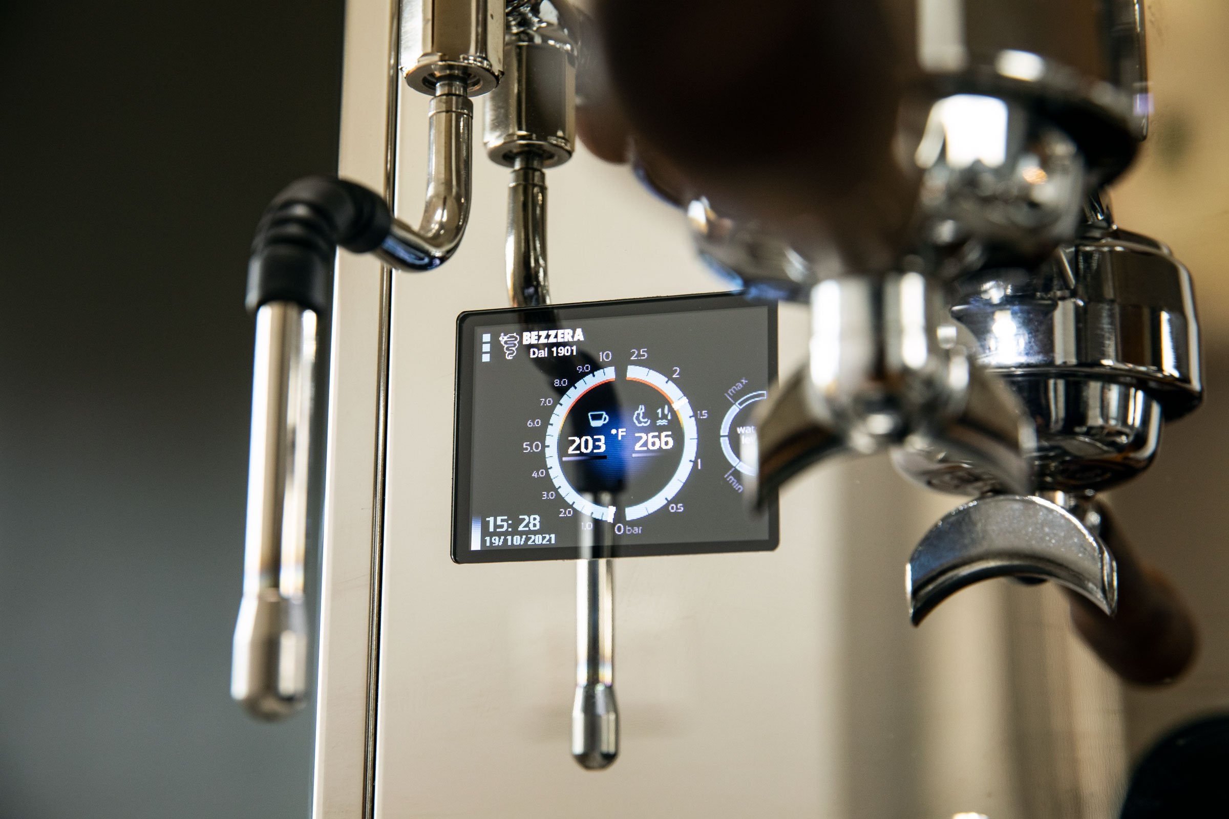 Bezzera Duo DE Professional Espresso Machine - Dual Boiler for Home & Cafe Use | Perfect for Latte, Cappuccino & Americano Coffee Lovers