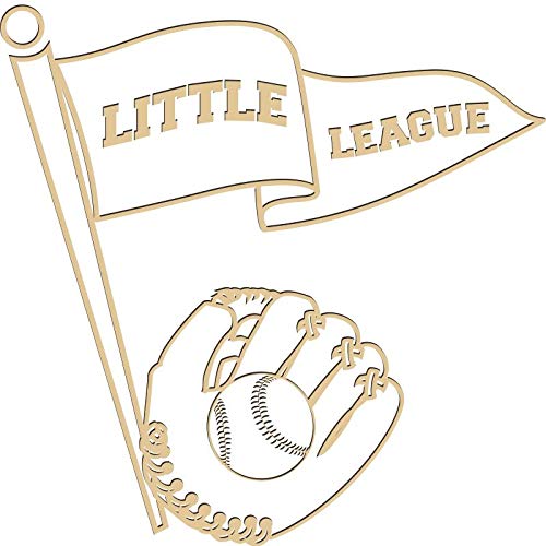 Custom Engraved Youth Baseball Trophy Plaque - Kids Little League Award for Team Gifts & Recognition