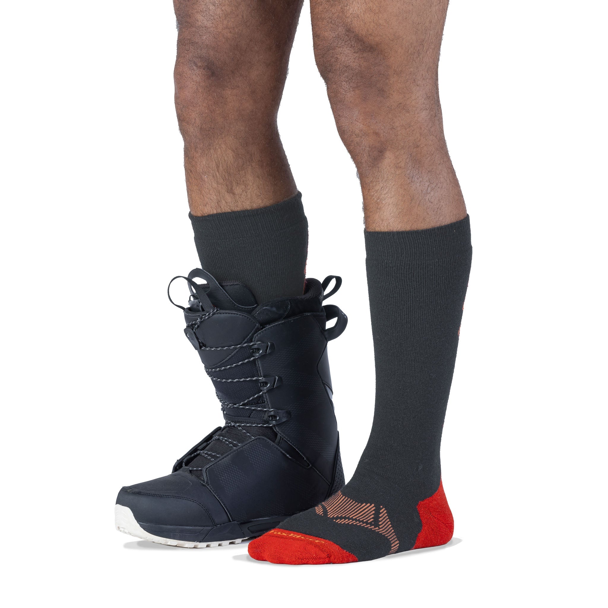 Palisade Medium Weight Over the Calf Ski and Snowboard Socks for Men & Women - Warm Thermal Hiking & Winter Sports Socks for Skiing, Snowboarding & Outdoor Activities