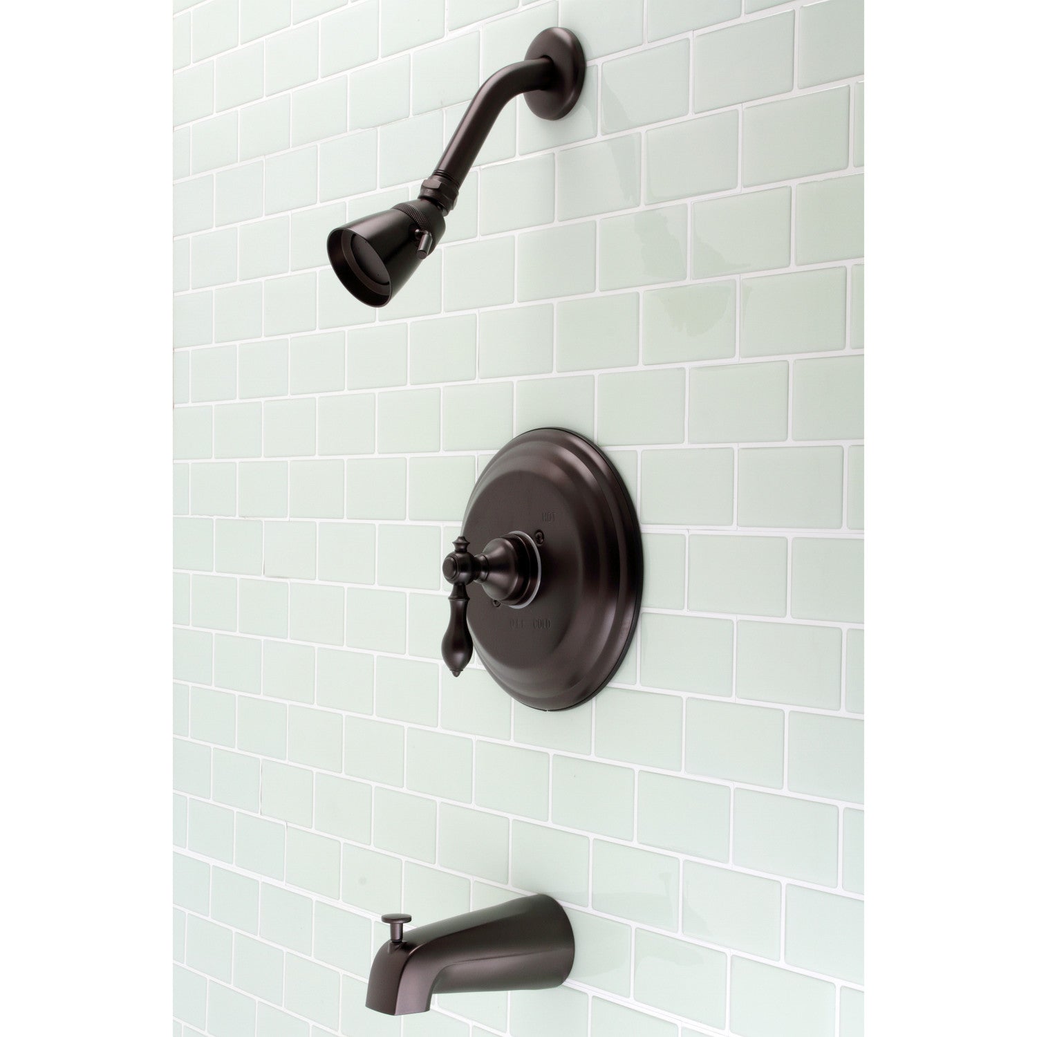American Classic KB3635ACL Single Handle Pressure Balanced Tub and Shower Faucet in Oil Rubbed Bronze - Perfect for Bathroom Renovation and Modern Home Upgrade