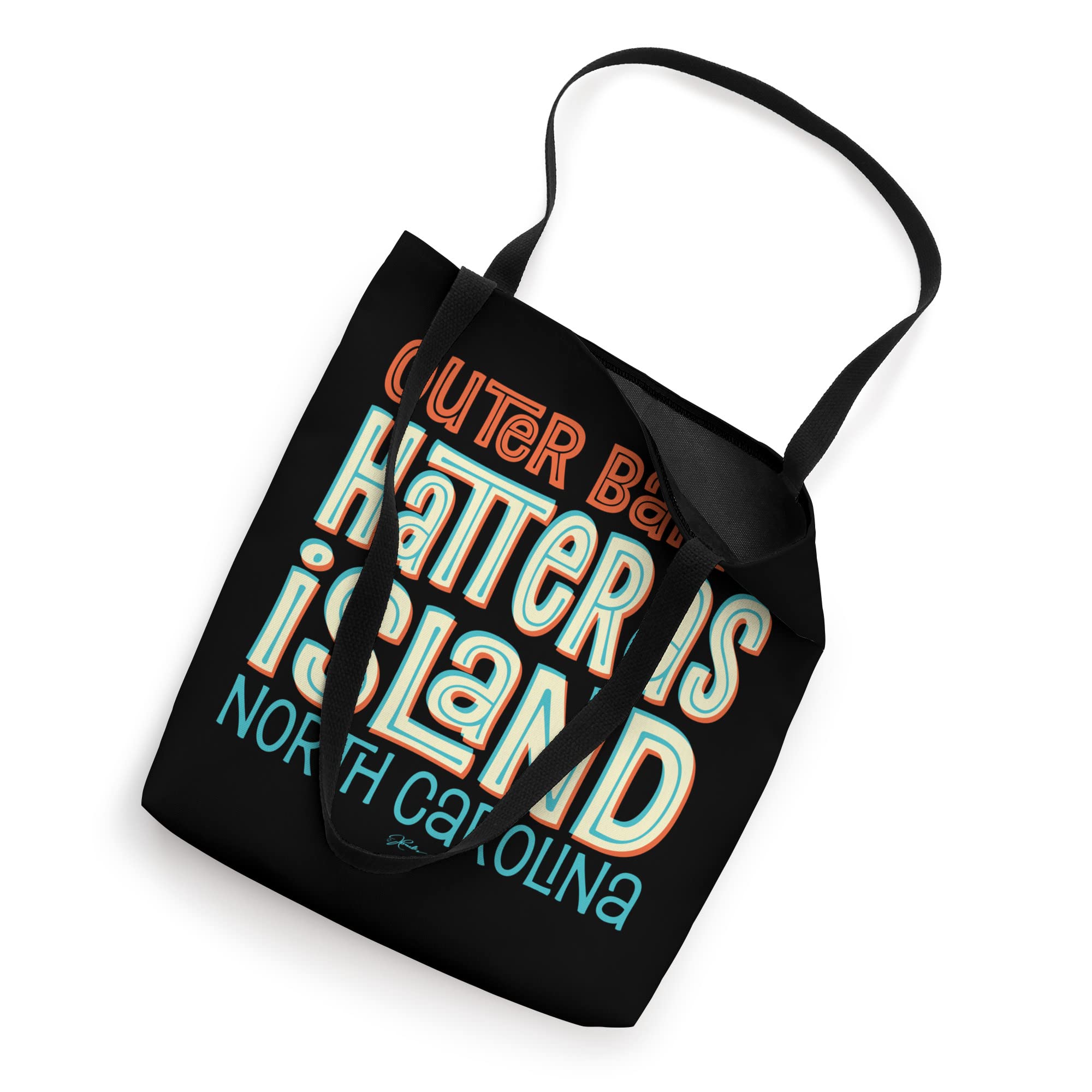 JCombs: Hatteras Island North Carolina Beach Tote Bag - Lightweight Waterproof Sandproof Beach Bag for Women & Men - Perfect for Beach Trips, Poolside, Picnics & Travel Accessories