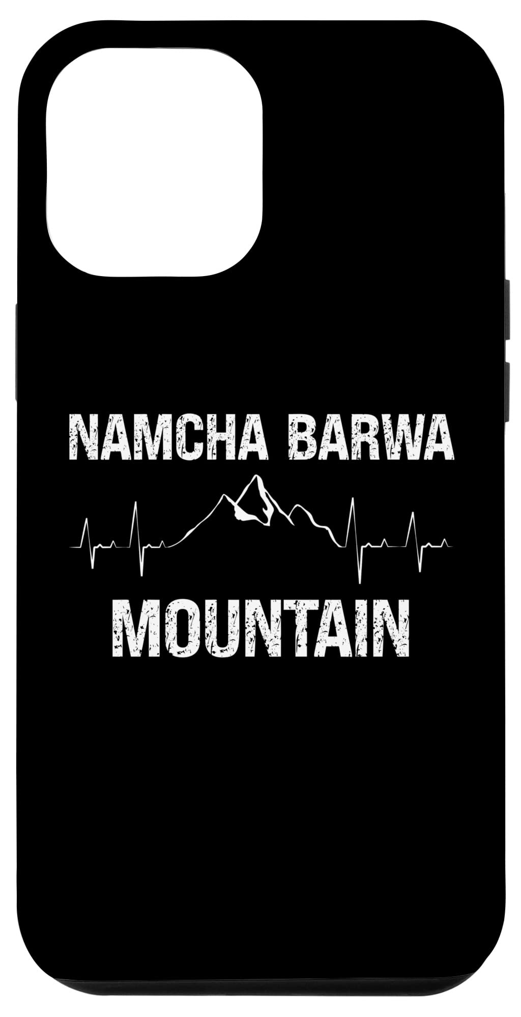 iPhone 12 Pro Max Case - Premium Climber Heartbeat Design Inspired by Namcha Barwa Mountain | Perfect for Outdoor Adventures & Daily Protection