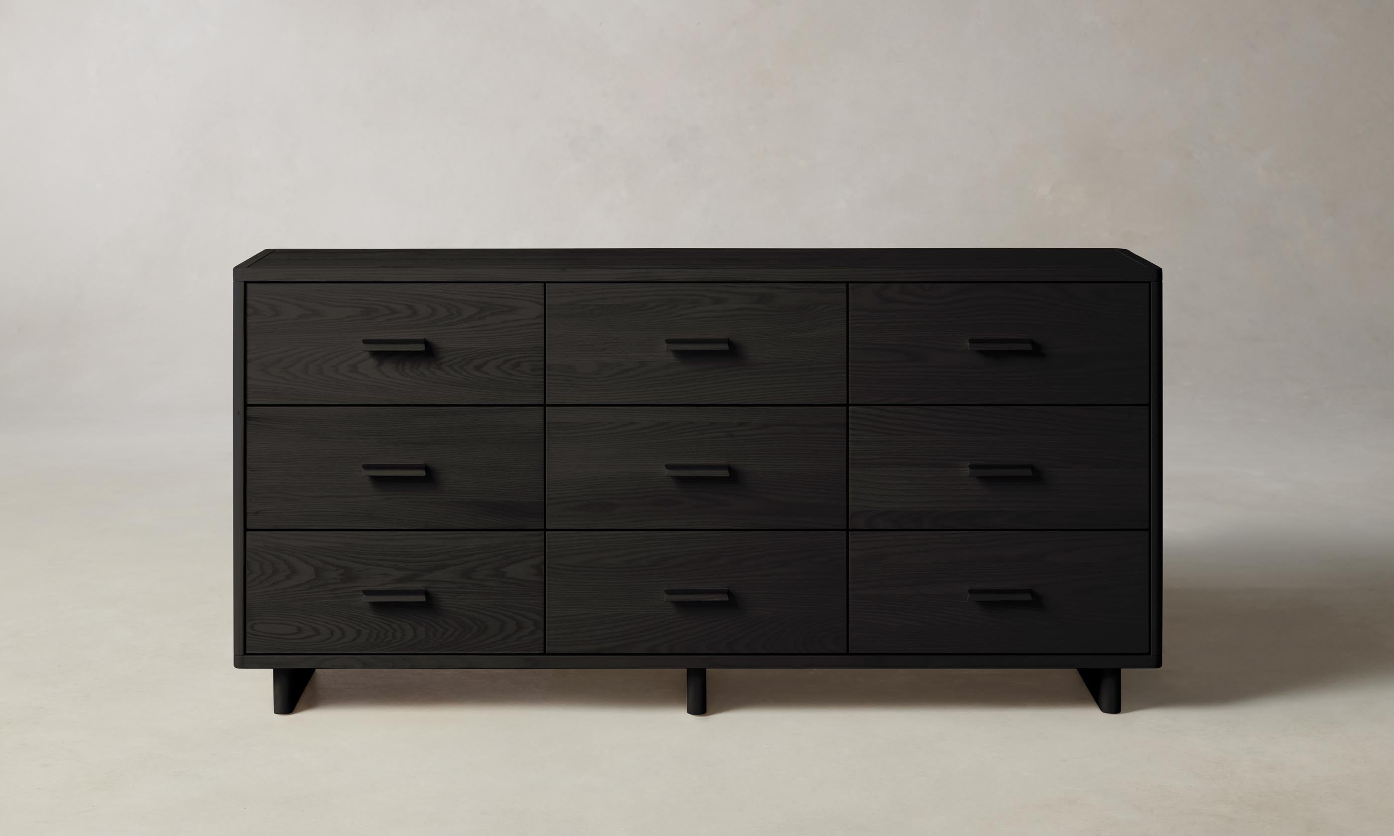 Clinton 9-Drawer Dresser - Solid Wood Bedroom Chest with Smooth Gliding Drawers | Perfect for Bedroom Storage, Guest Room Organization & Nursery Furniture