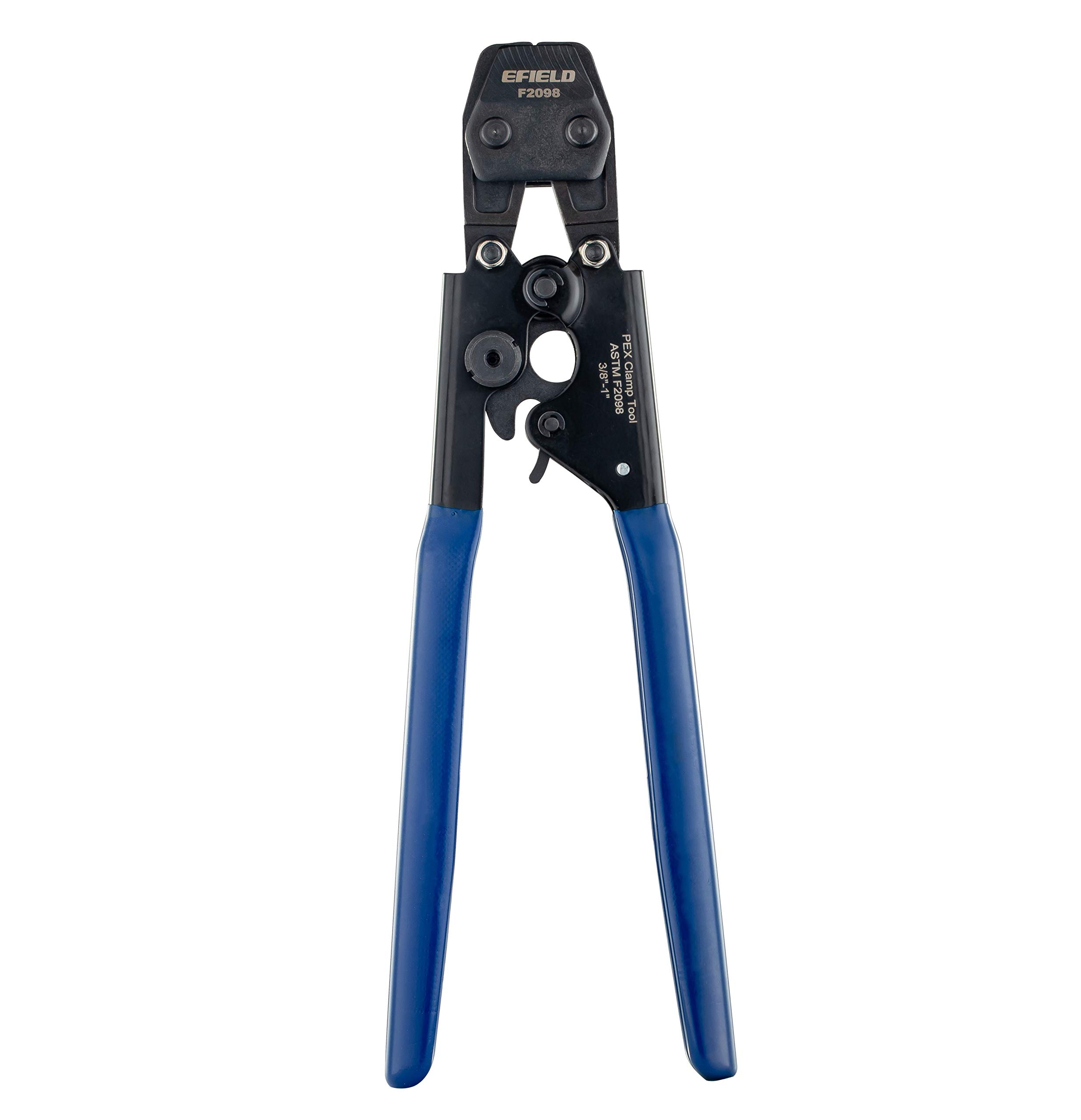 EFIELD 3/4 Inch PEX-B Pipe Tubing Combo - Blue & Red (2x75ft Rolls, 150ft Total) with PEX Cinch Clamp Crimping Tool & Pipe Cutter - Perfect for Plumbing, Hydronic Heating & DIY Water Supply Projects