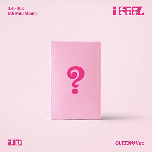 (G)I-DLE I FEEL (QUEEN VER.) K-Pop Album CD - Official K-Pop Music Collection for Fans, Parties & K-Pop Enthusiasts