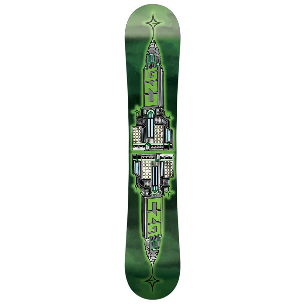 Gnu Finest Men's Snowboard - High Performance All-Mountain Freestyle Snowboard for Men | Perfect for Powder, Park, and Backcountry Riding