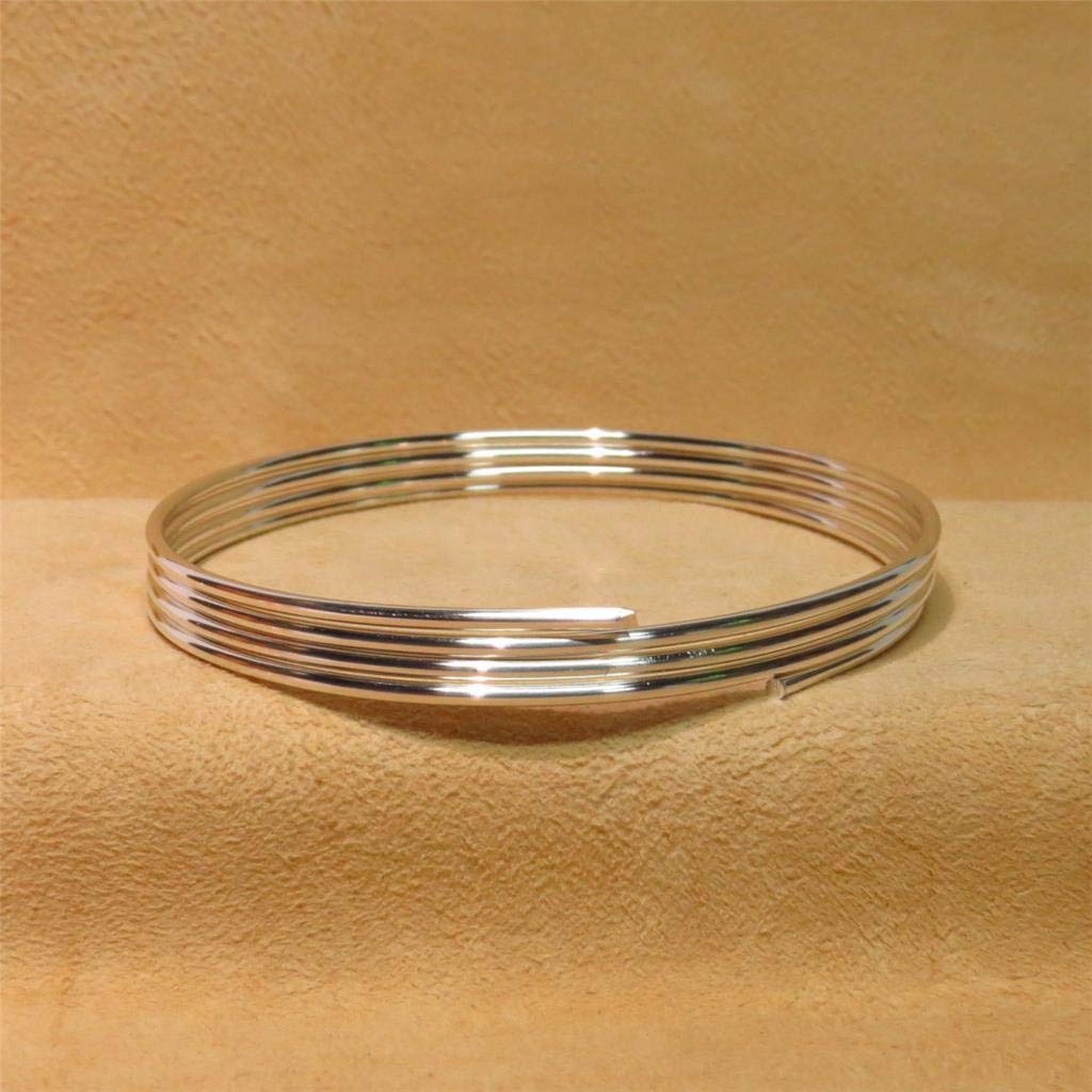 99.995% Pure Silver Wire 10 Gauge • 48-inch Coil (4 feet) • Made in USA • Colloidal Generator Wire • .99995+ Purity Guaranteed by Golden State Silver • Includes Certified Test Report • Perfect for DIY Jewelry Making, Electrical Projects & Holistic Healing Applications