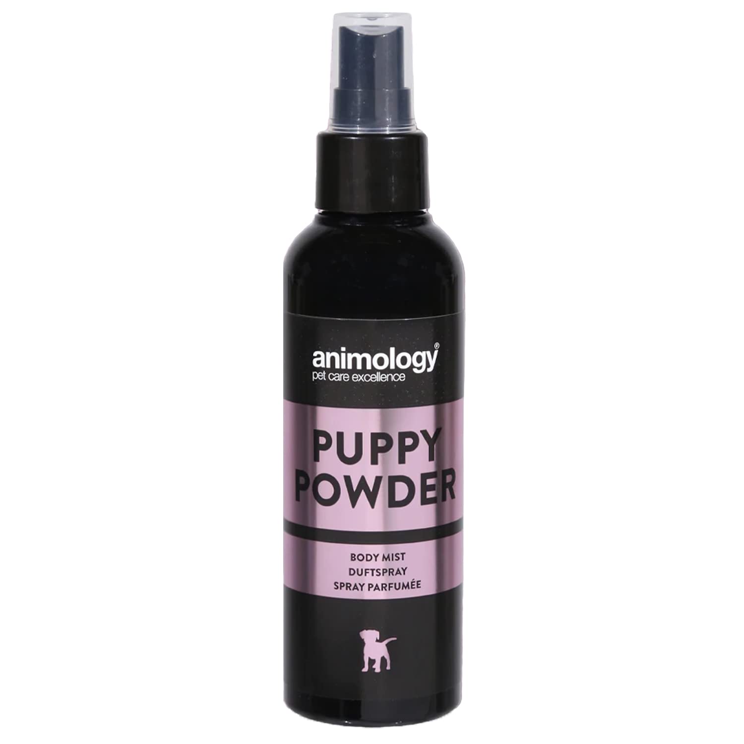 ANIMOLOGY Puppy Powder Fragrance Spray for Dogs - Long Lasting Baby Powder Scent | Mild, Vegan-Friendly Dog Perfume (150ml) - Perfect for Grooming, Training & Daily Freshness