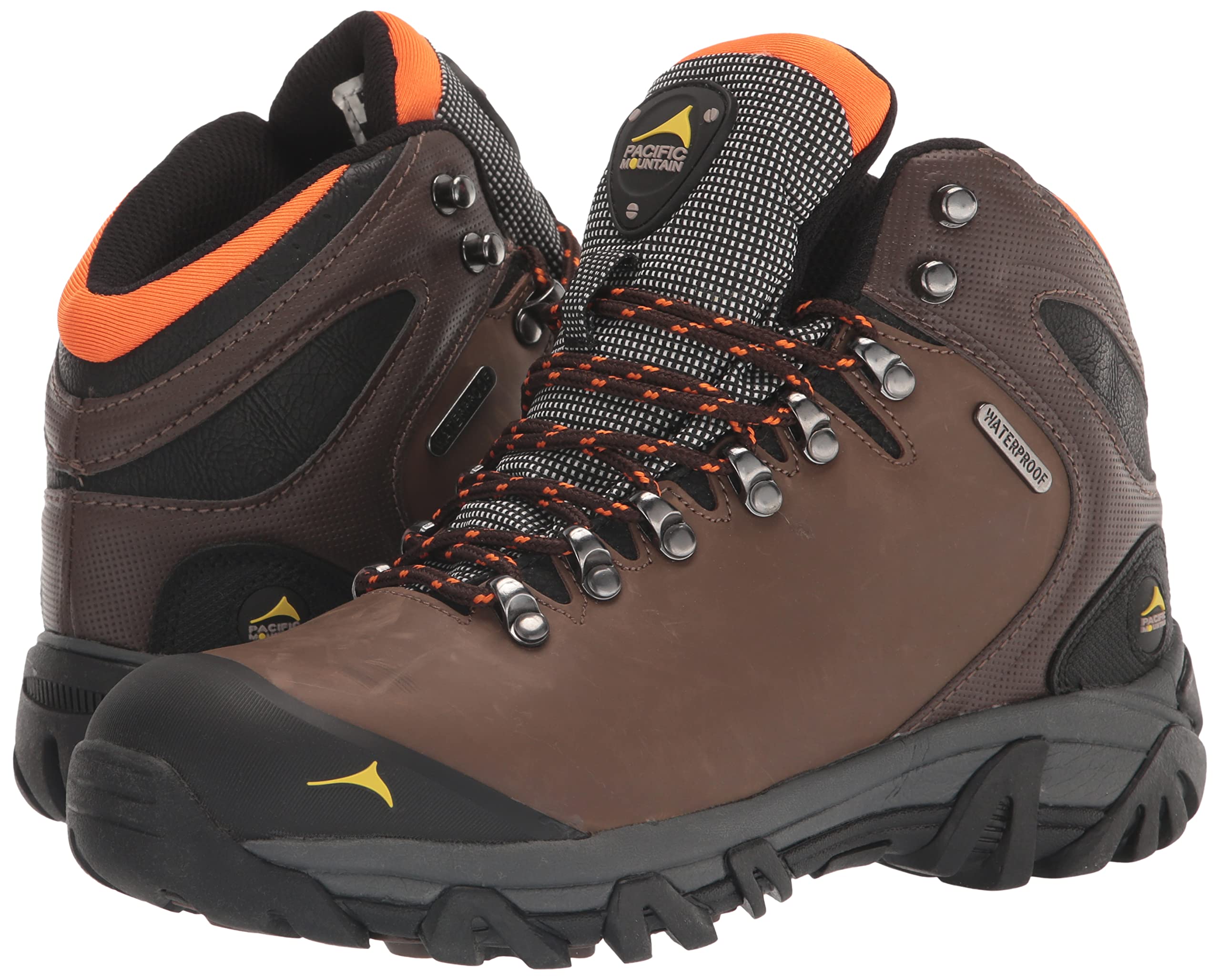Pacific Mountain Women's Hiking Boots - Waterproof Lightweight Ankle Support for Outdoor Trekking & Trail Running - Perfect for Hiking, Camping, and Mountain Adventures