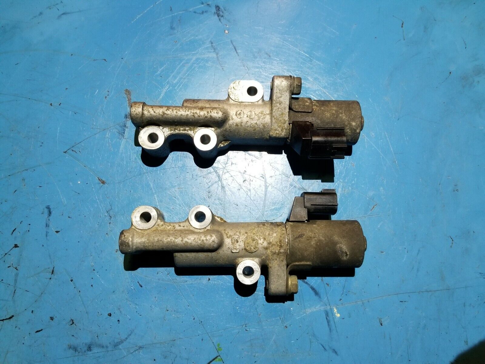 2003-2006 Nissan Maxima VVT Variable Timing Valve Solenoid - OEM Replacement (2-Piece Set) - Fits 110K+ Miles - Improve Engine Performance & Fuel Efficiency