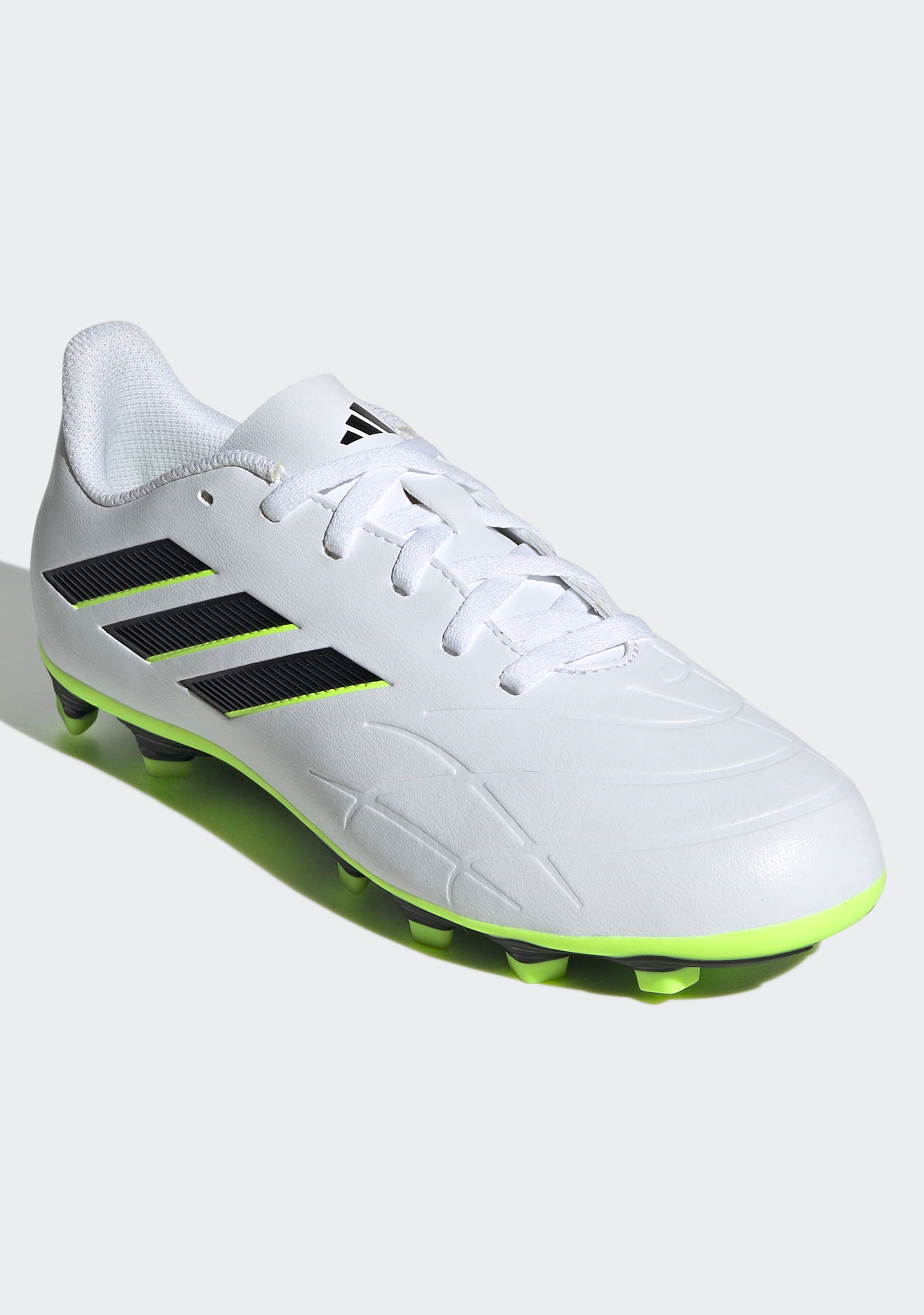 Adidas Copa Pure.4 Kids' Soccer Cleats - Flexible Ground Football Boots for Boys & Girls - Perfect for Training & Matches on Natural Grass & Turf
