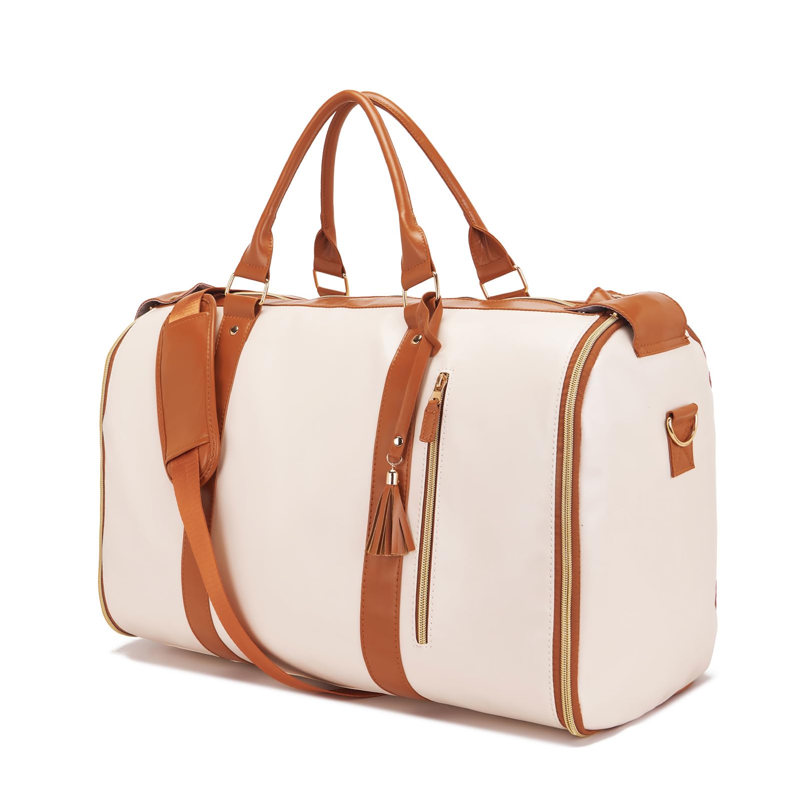 Convertible Carry On Garment Bag for Travel - 2-in-1 Hanging Duffle Bag with Shoe Compartment for Men & Women | Perfect for Business Trips, Weddings & Airplane Travel