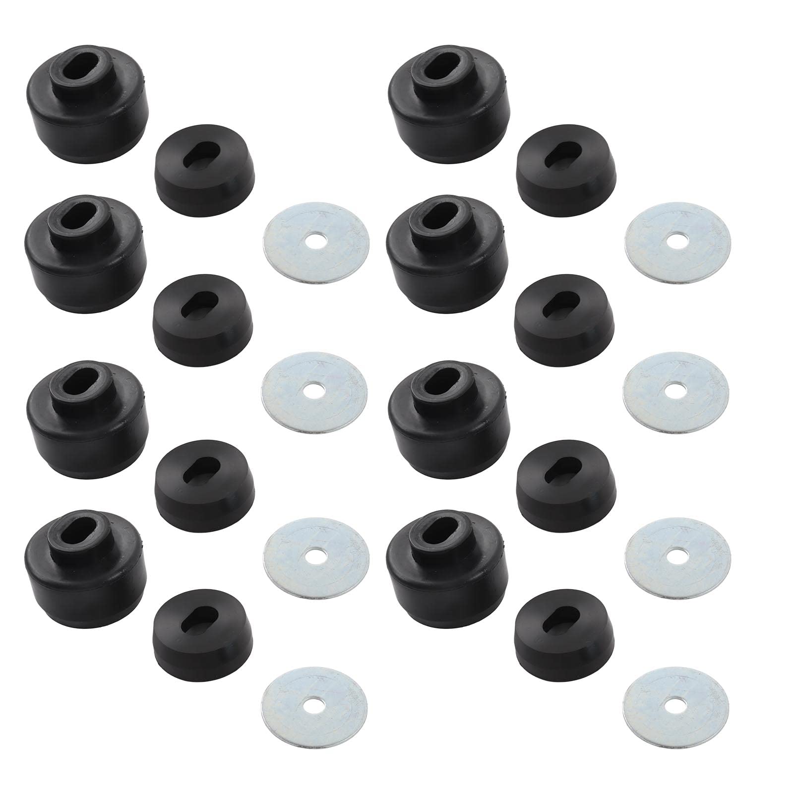 24pcs Heavy Duty Cab Mount Bushing Kit for Pickup Trucks - Durable Body Mount Replacement for Smooth Ride - Perfect for Off-Roading & Towing