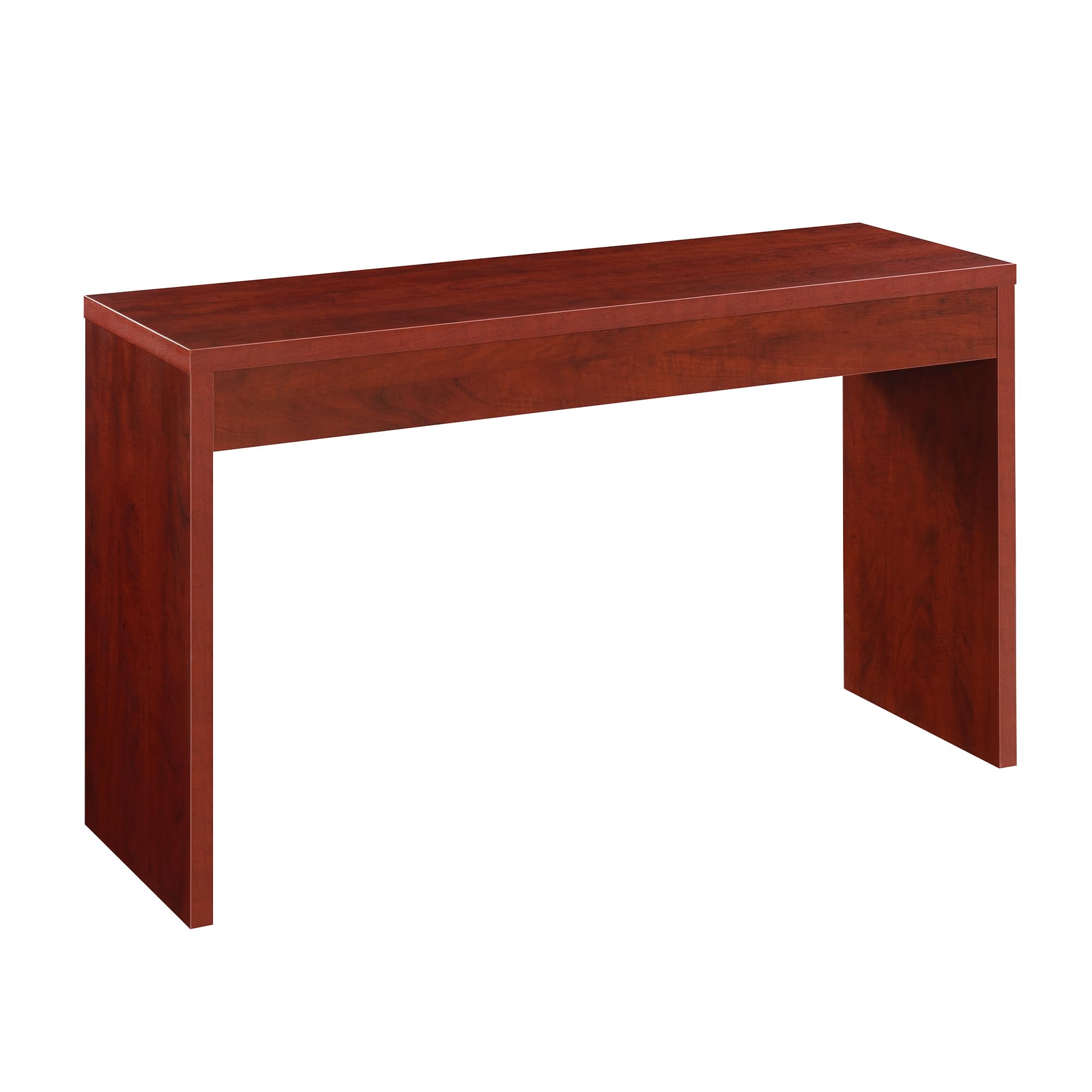 Convenience Concepts Northfield 48-Inch Console Table - Modern Sofa Table for Living Room, Contemporary Entryway Hall Table, Foyer Display Table in Cherry Finish | Perfect for Home Decor, Small Space Furniture & Entryway Organization