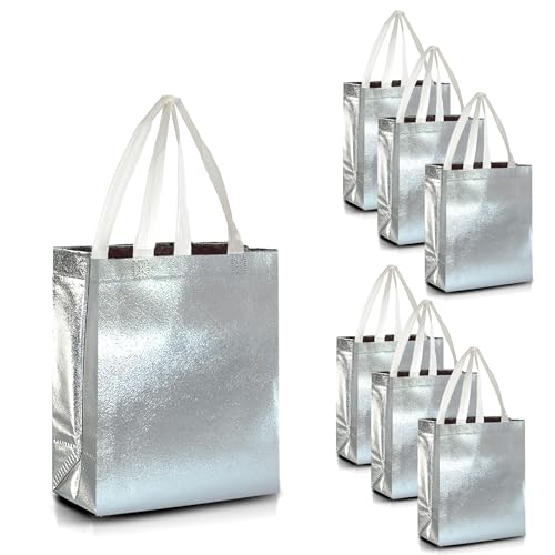 Silver With White Handles - Medium Size