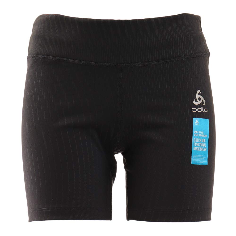 Odlo Women's Performance BL Bottom Running Shorts - Medium - Moisture-Wicking & Breathable for Workouts, Jogging, and Gym Training