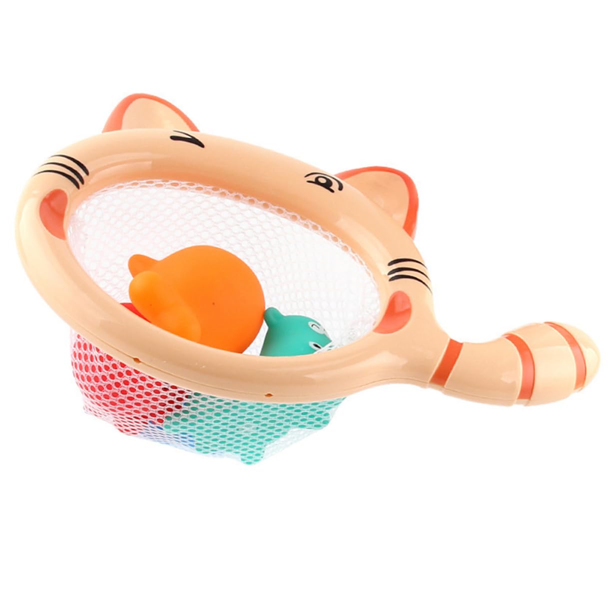 VICASKY 12 Pcs Cute Kitten & Sea Animal Bath Toys Set - Non-Toxic Bathtub Toys for Toddlers & Kids - Fun Bath Time Play for Baby Boys & Girls - Perfect for Sensory Play & Early Learning Development