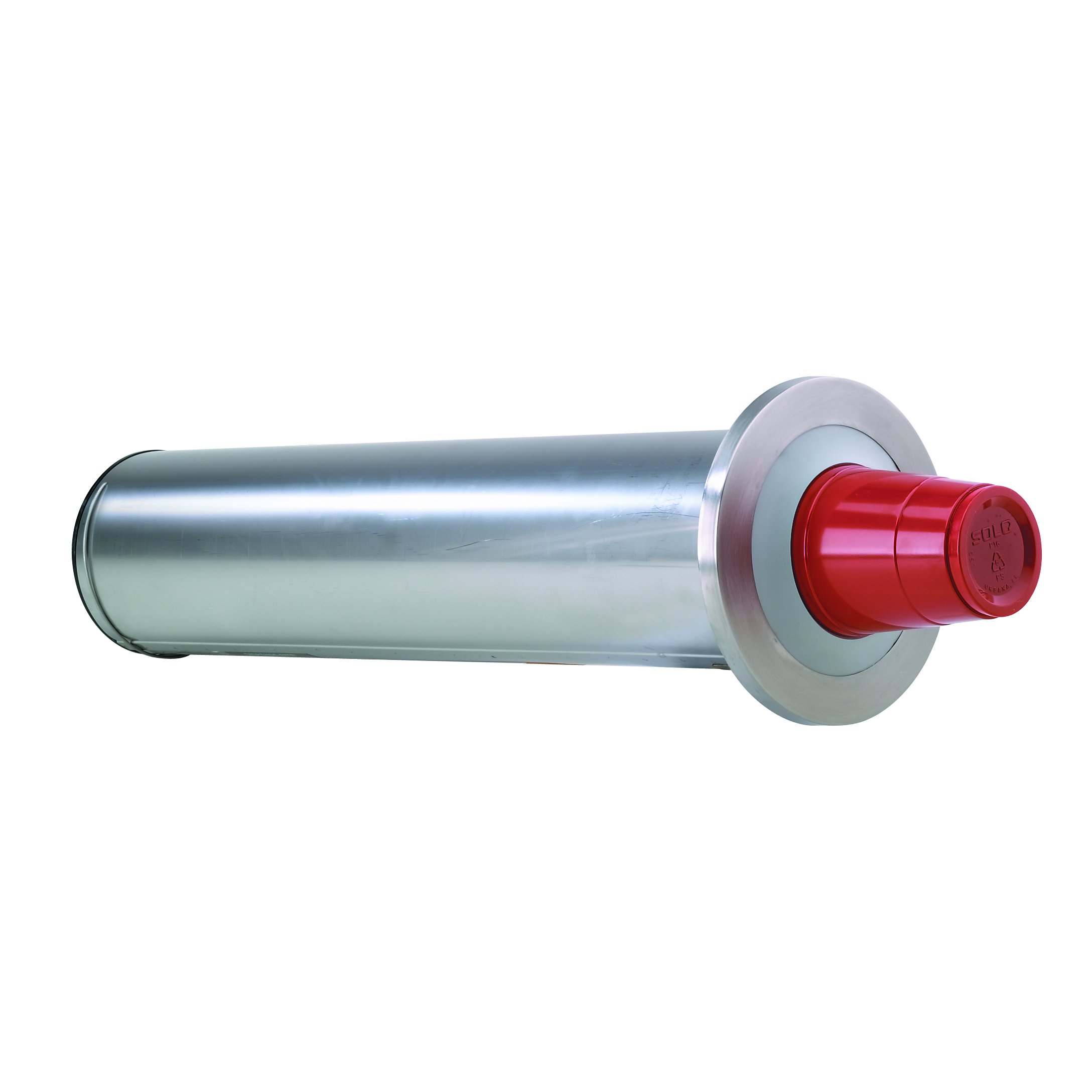 Dispense-Rite BFL-2 Stainless Steel In-Counter Cup Dispenser - Holds 8 oz to 24 oz Cups with 2 Springs, 22