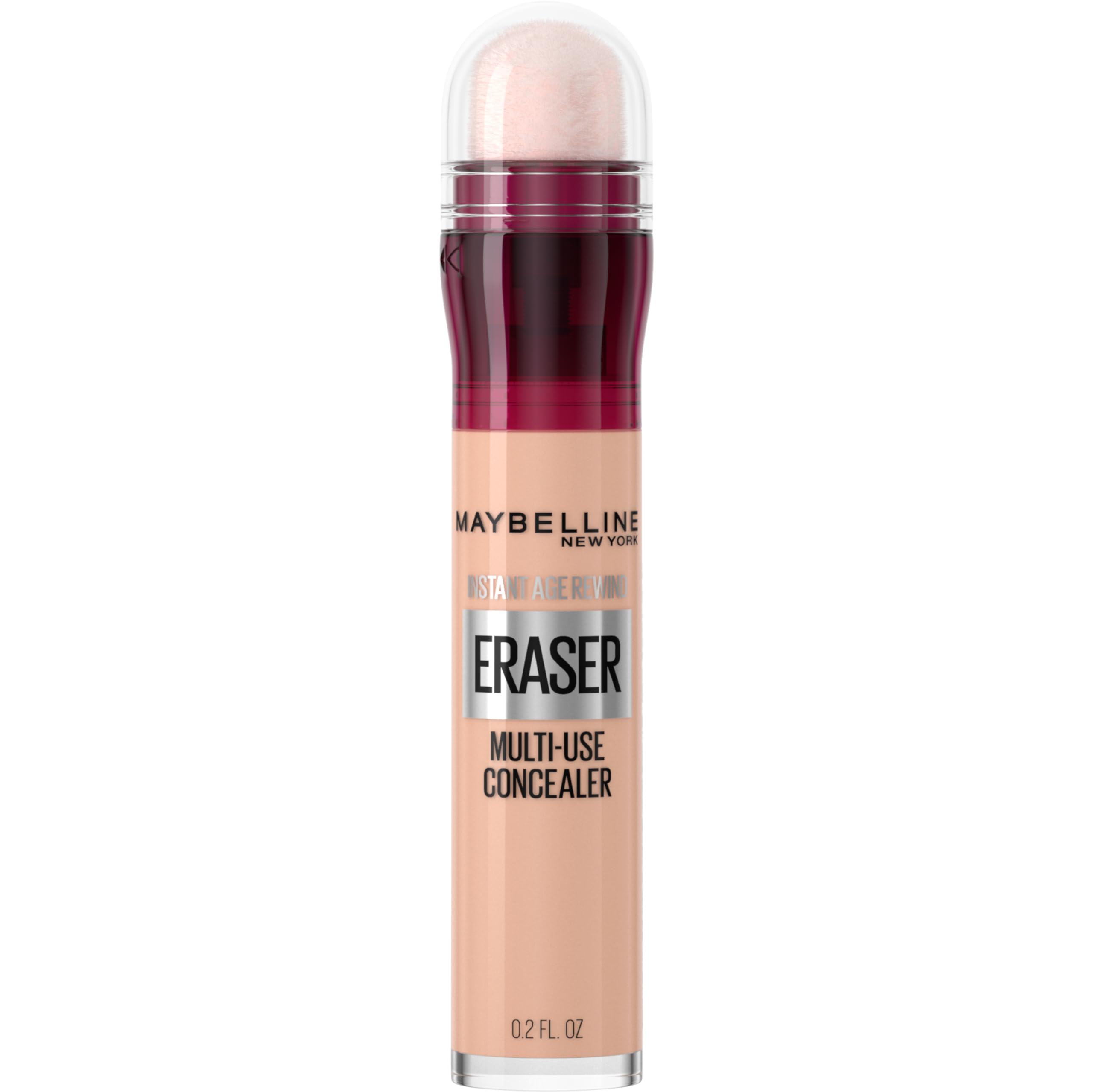 Maybelline Instant Age Rewind Eraser Dark Circles Treatment Concealer - Multi-Use Under Eye Corrector, Shade 121 (1 Count) for Brightening & Anti-Aging | Perfect for Daily Makeup & Covering Dark Circles