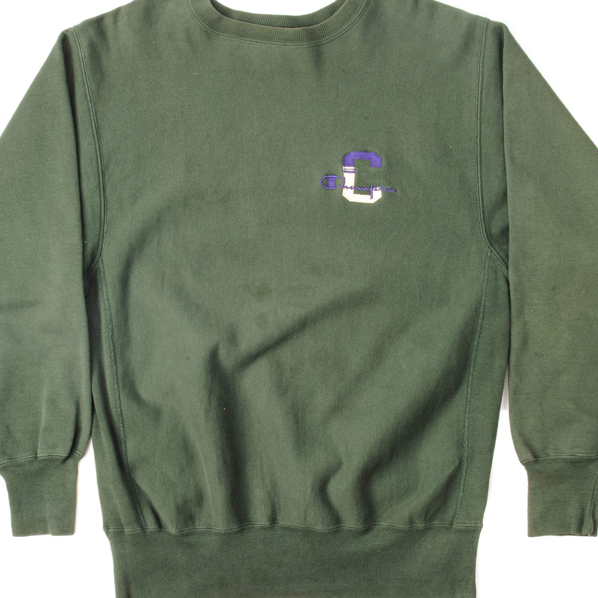 Vintage Champion Reverse Weave Sweatshirt 1990s Size XL Made in USA - Retro Streetwear for Men & Women - Perfect for Casual Wear, Gym, and Outdoor Activities
