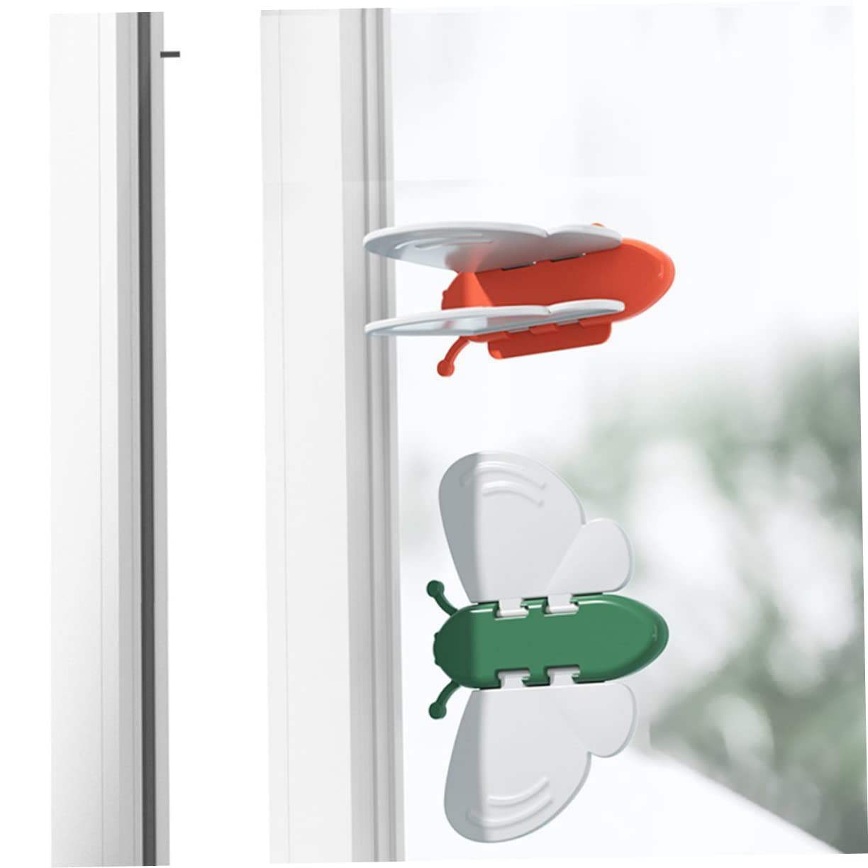 ORFOFE 3 Pack Sliding Door Window Locks - Child Safety Proof Locks for Baby & Kids - Secure Home Security for Windows & Glass Doors (Great for Apartments, Nurseries & Pet Safety)