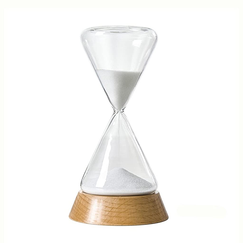 15/30 Minute Hourglass Sand Timer - Kids Educational Gift, Home Decor & Time Management Tool for Study, Games & Meditation (15min Size)