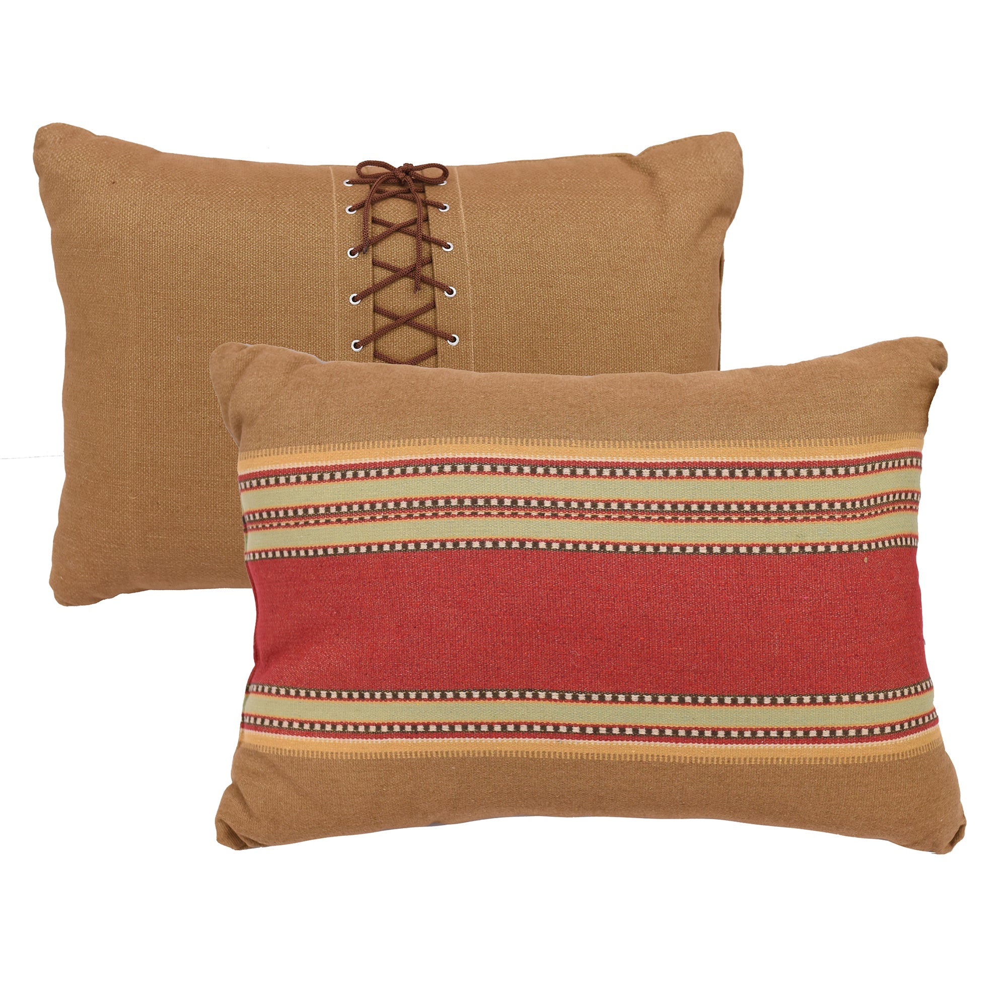 Shoe Lace Design Pillow - Soft Decorative Throw Pillow for Couch, Bed, Sofa - Perfect for Home Decor, Living Room, Bedroom & Dorm