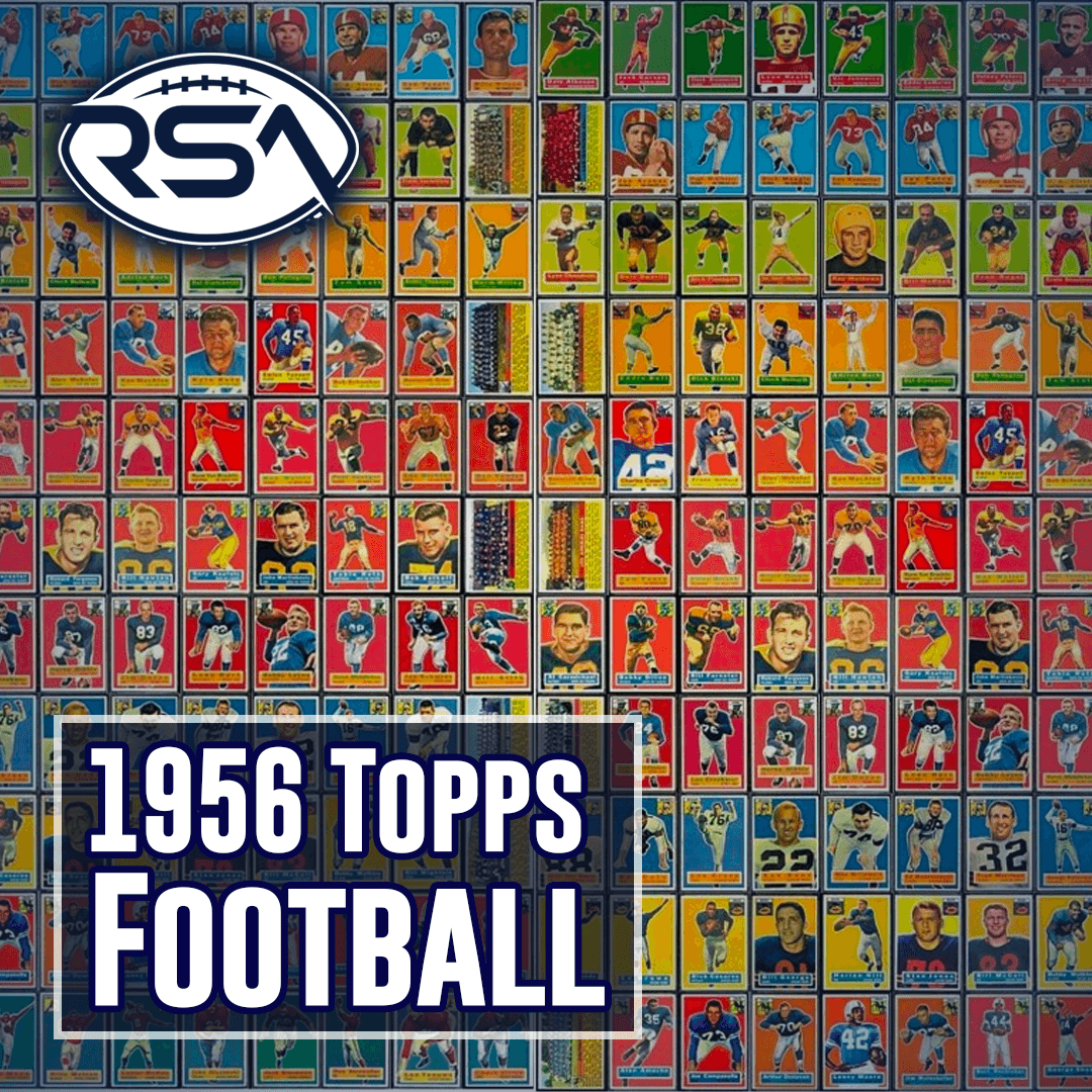 1956 Topps Football Card Mystery Pack - Vintage NFL Trading Cards Collection for Collectors & Fans - Perfect for Sports Memorabilia Displays, Fantasy Football Drafts & Gift Giving