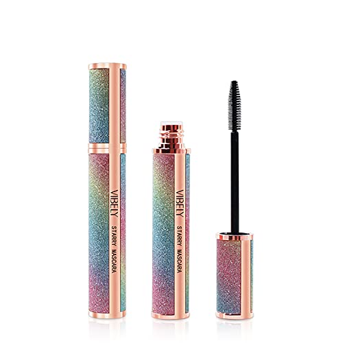 Women's Lash Starry Mascara - Lengthening, Volumizing & Waterproof Black Mascara (8ml) | Long-Lasting, Smudge-Proof & Sweat-Resistant for Everyday Wear & Special Occasions