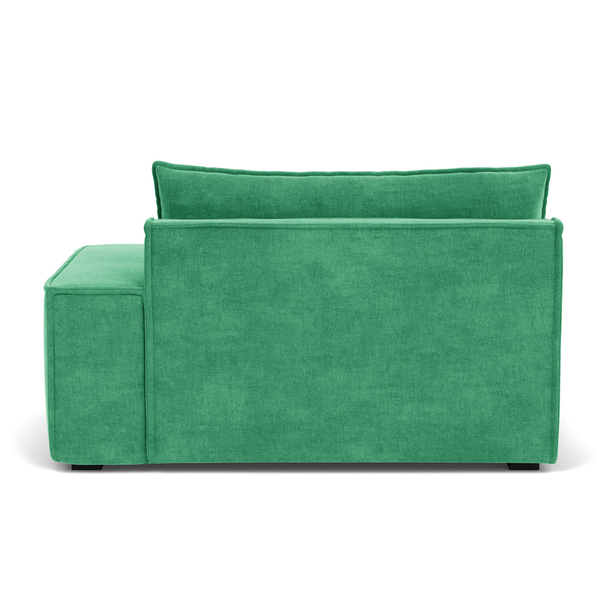 Daphne Fabric 1-Seater Right Arm Modular Sofa - Compact Modern Living Room Furniture for Small Spaces & Apartments