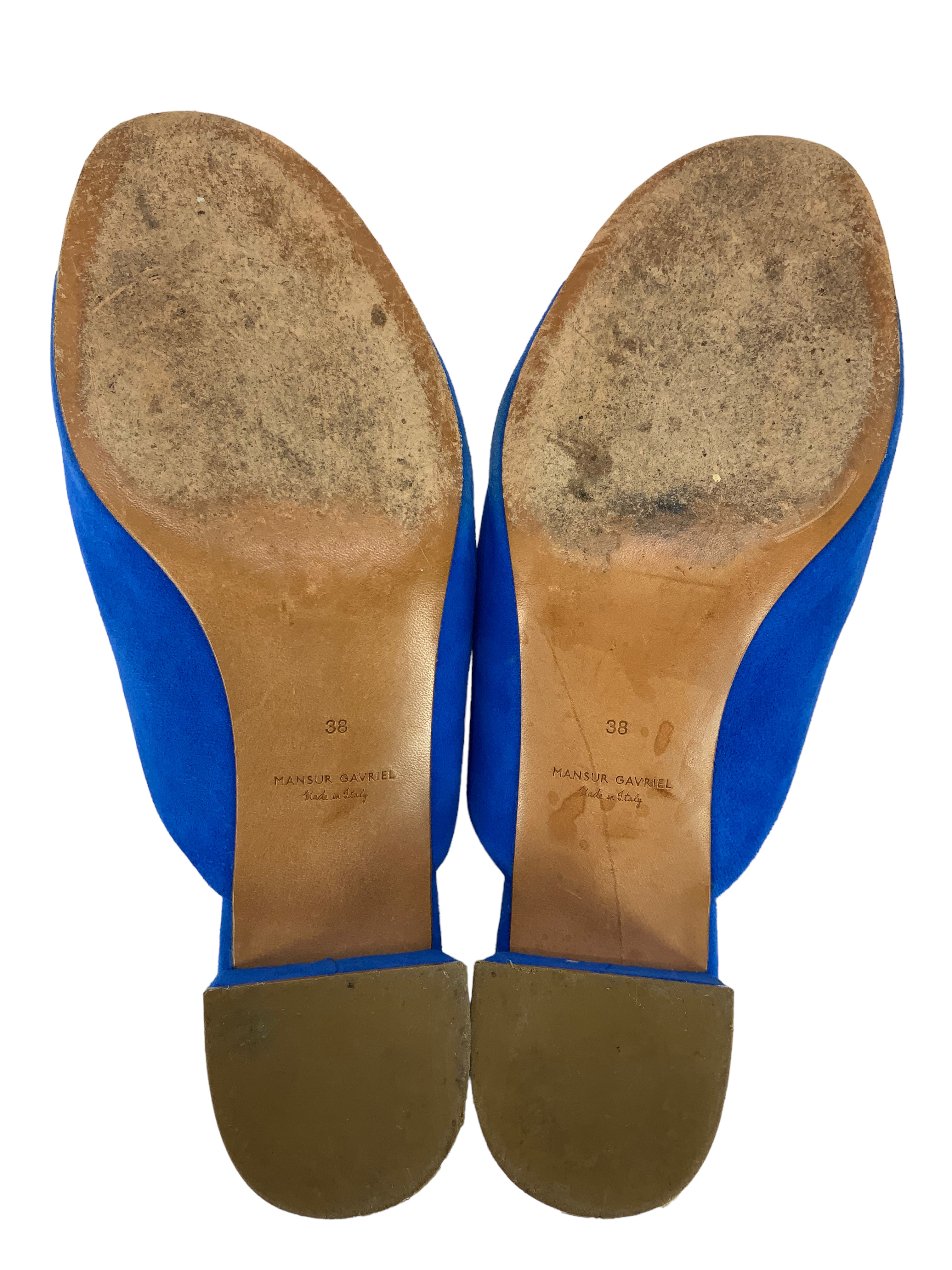 Mansur Gavriel Women's Suede Mules - Size 8 | Comfortable Slip-On Shoes for Casual Wear, Office & Everyday Outfits