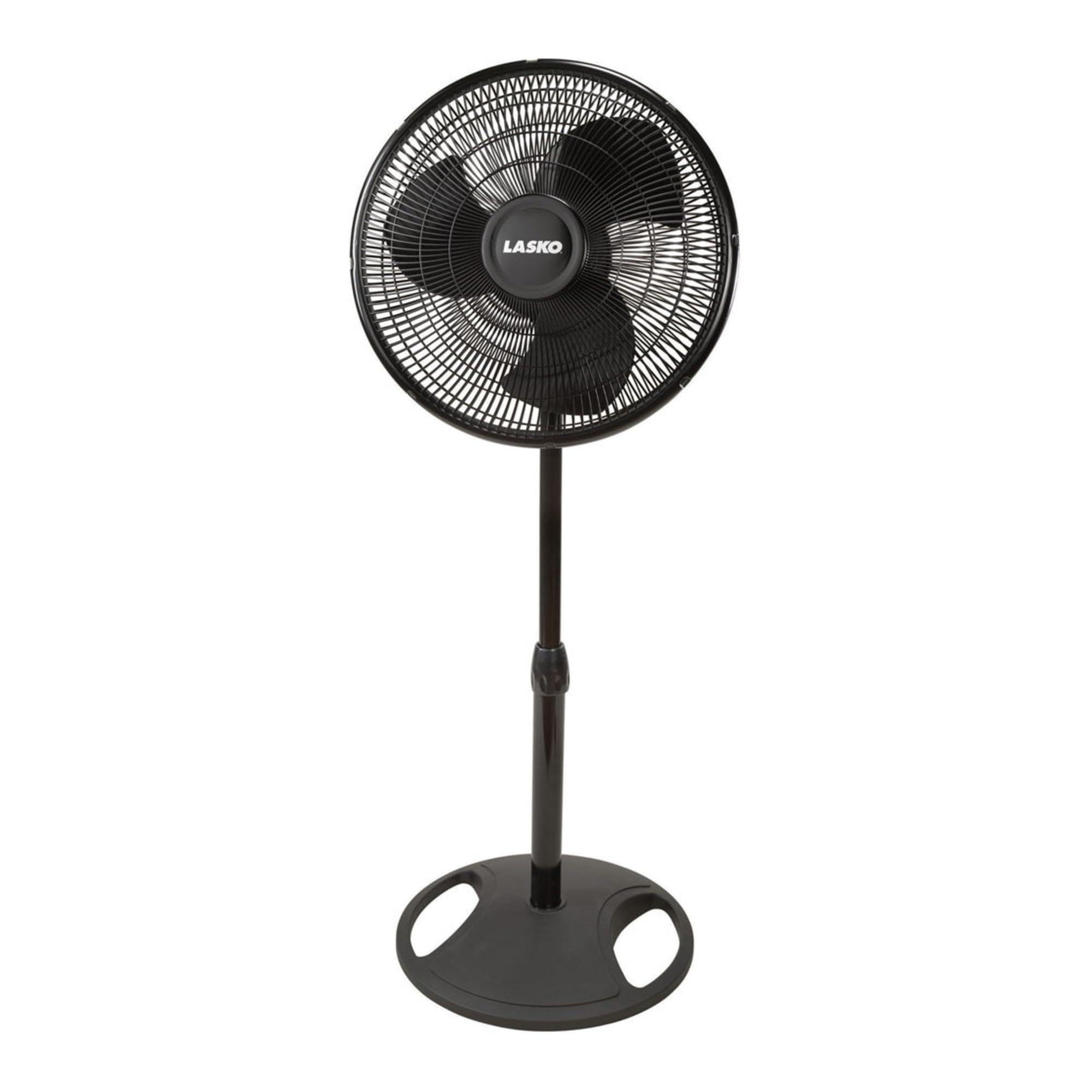 Lasko 16 Inch Oscillating Stand Fan - Powerful Cooling for Home, Office & Bedroom - Quiet High Velocity Air Circulation Fan with Adjustable Height & 3 Speed Settings