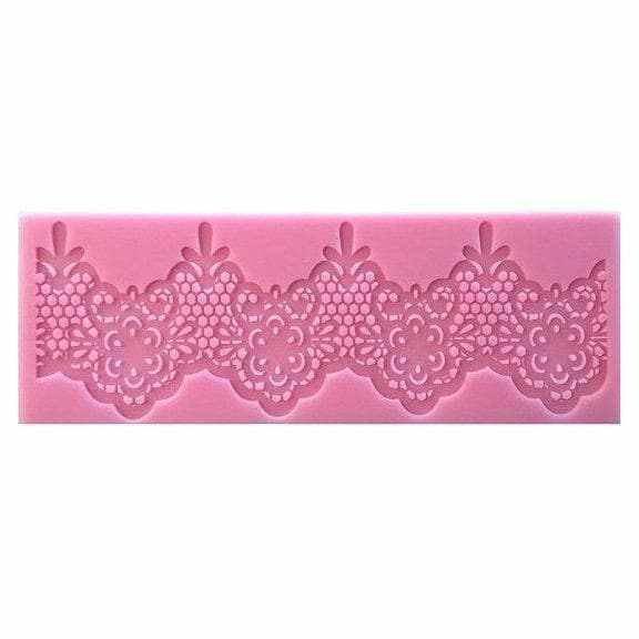 Elegant Victorian Lace Silicone Baking Mat - Non-Stick Heat-Resistant Decorating Mat for Cakes, Cookies & Pastries | Bakell® - Perfect for Holiday Baking, Tea Parties & Wedding Desserts