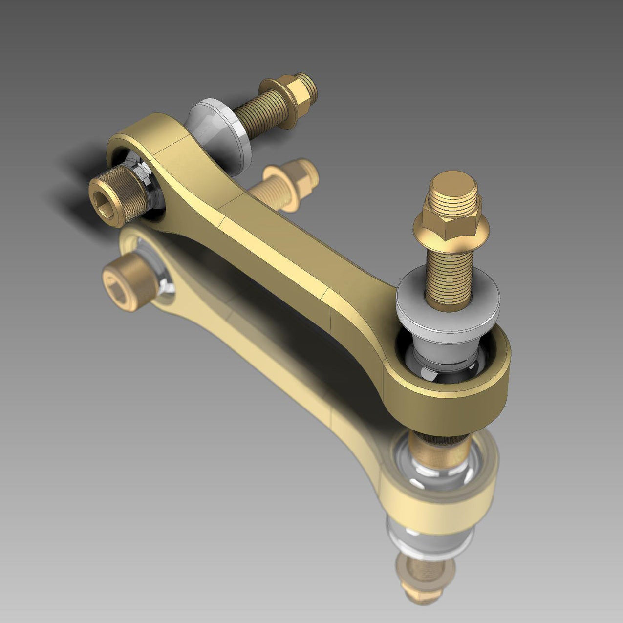 Kibbetech Billet Aluminum Sway Bar End Links for 2021-2023 Ram TRX - Heavy Duty Off-Road Performance Upgrade for Trucks & SUVs - Perfect for Desert Racing, Rock Crawling & Trail Adventures