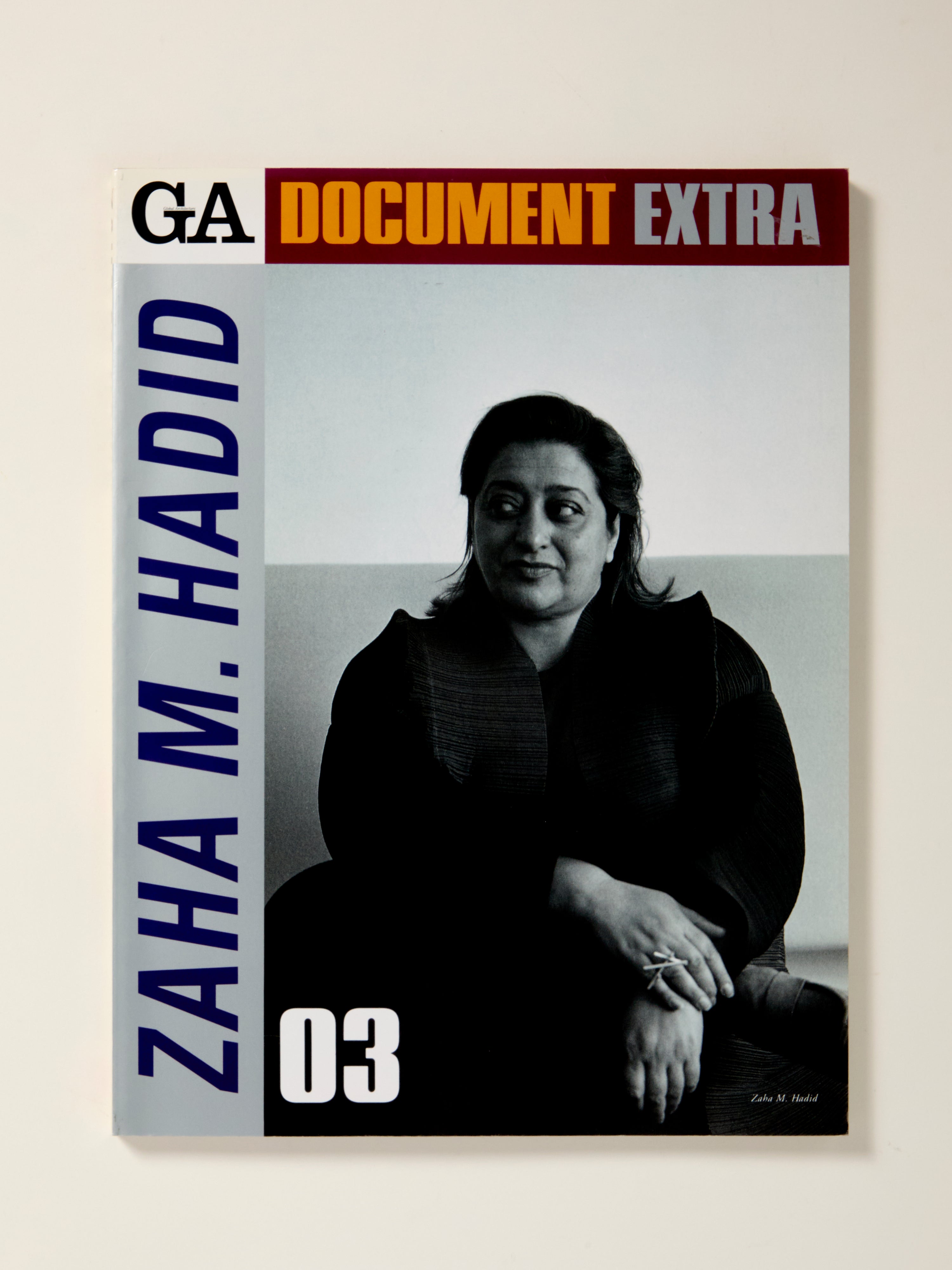 Zaha M. Hadid Architecture Book - GA Document Extra 03 - Modern Design Masterpieces for Architects & Design Lovers - Perfect for Home Decor, Office Inspiration & Gift Ideas