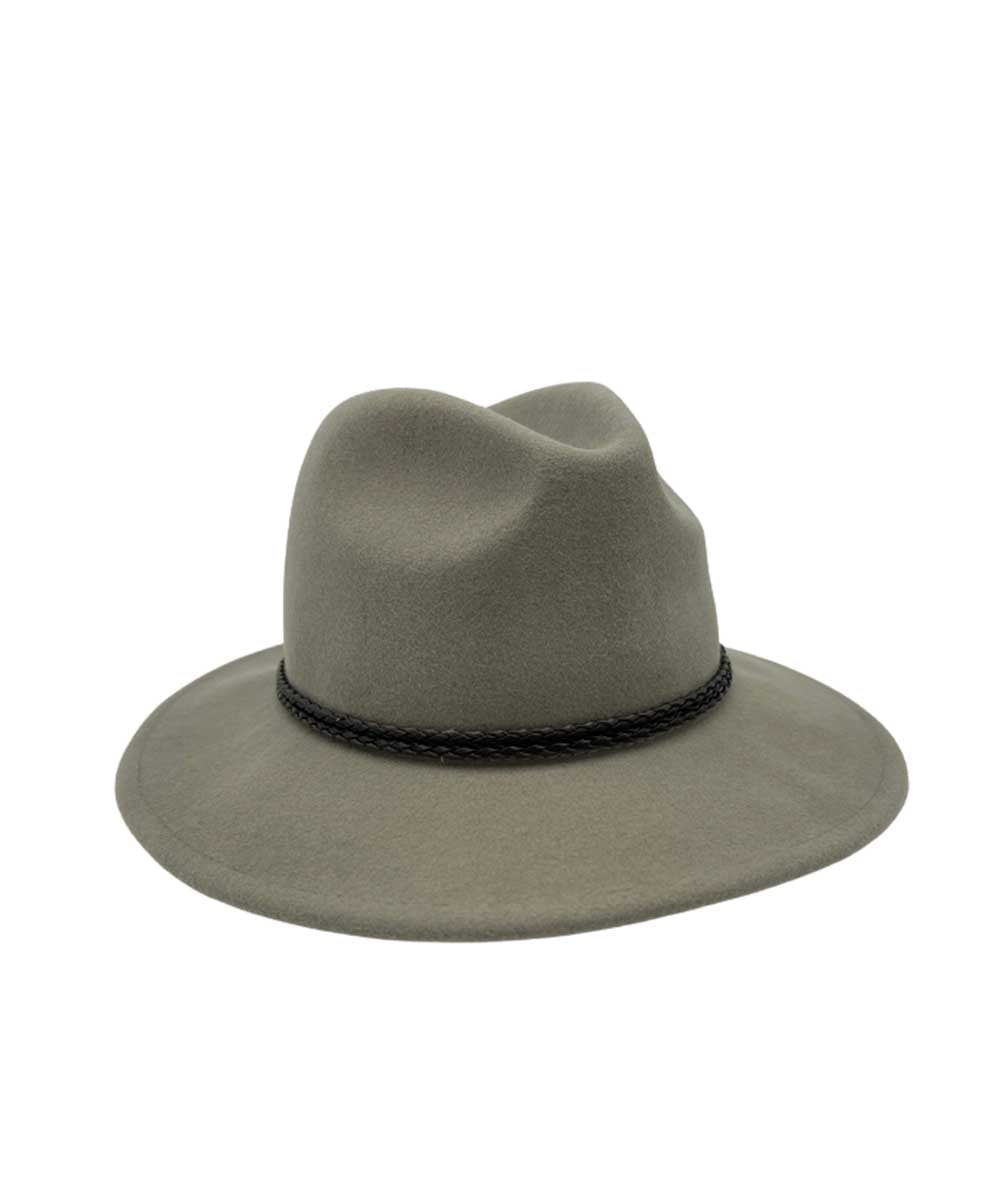 Jacaru Outback Fedora Hat for Men & Women - Classic Australian Style Sun Hat with Wide Brim - Perfect for Outdoor Adventures, Hiking, and Beach Vacations