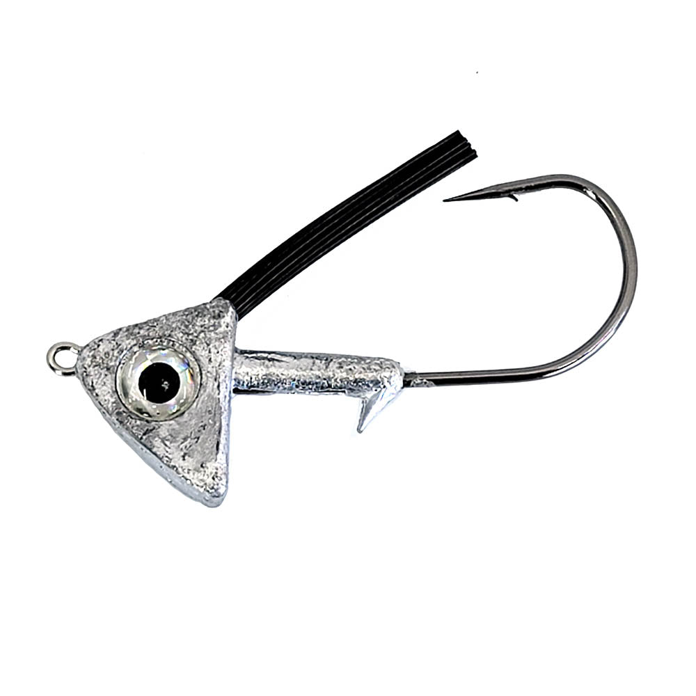 LM Weedless Jig Heads 2 Pack - Premium Bass Fishing Lures for Freshwater & Saltwater - Perfect for Weed-Covered Lakes and Rivers