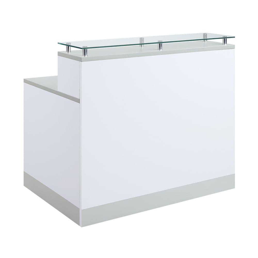 Modern Reception Desk with Counter - 48