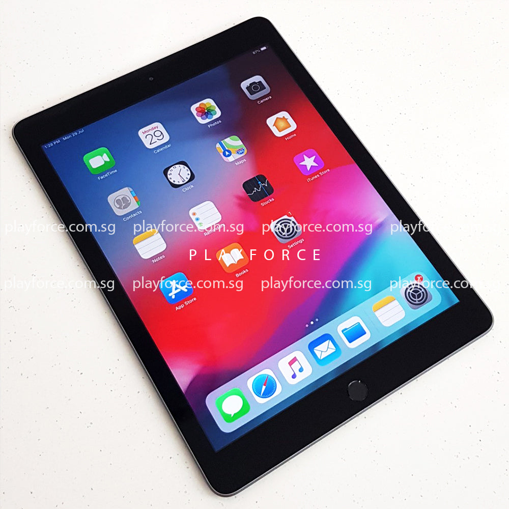 Apple iPad 5th Generation 128GB Wi-Fi Silver - Perfect for Work, Study & Entertainment at Home or On-the-Go