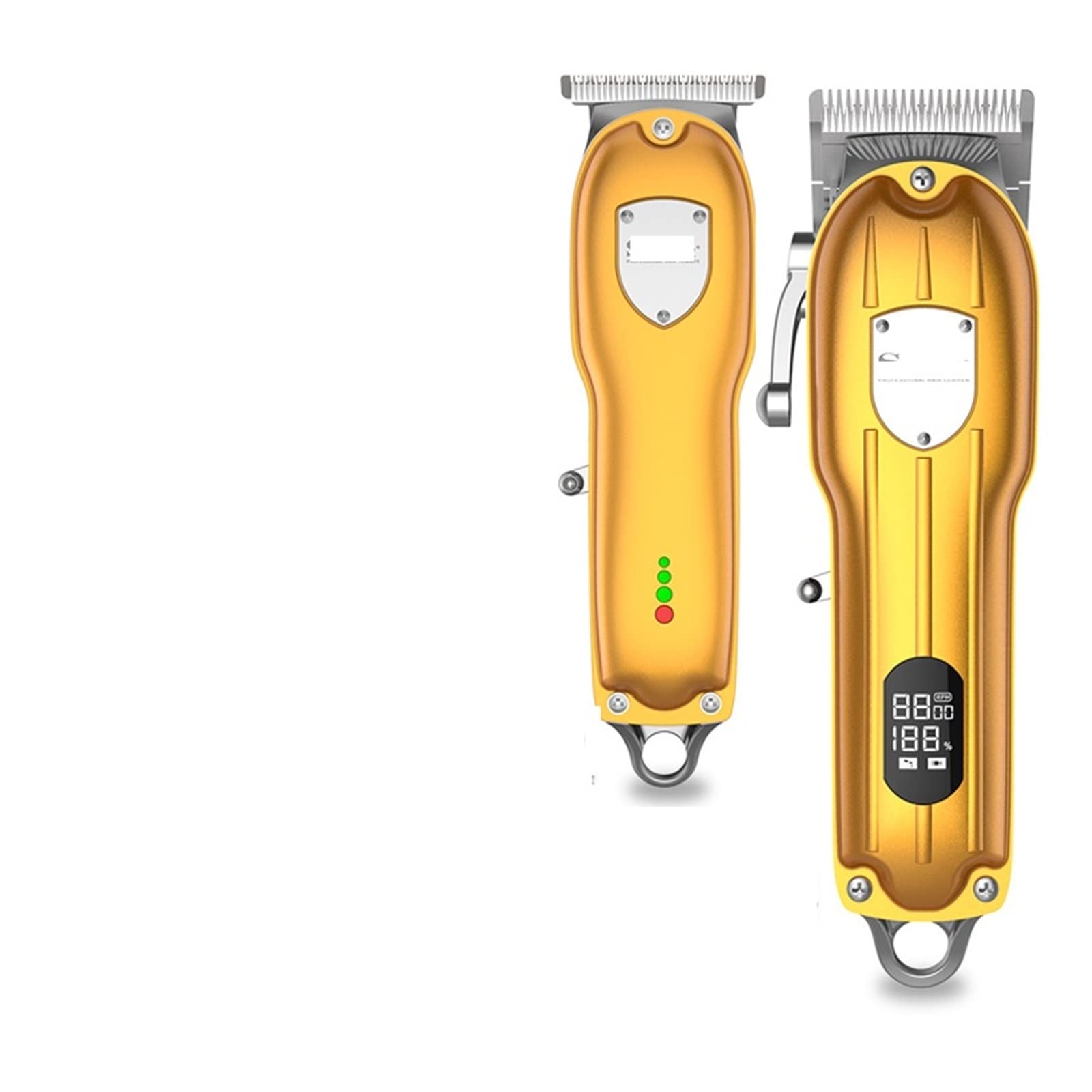 Professional Hair Clippers for Men - GGQQ Barber Shop Electric Hair Trimmer, Corded & Cordless Hair Cutting Machine with Adjustable Blades, Powerful Styling Tool for Home & Salon Use (Color: with Box) - Perfect for DIY Haircuts, Beard Trimming & Professional Grooming