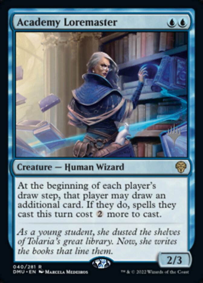 Academy Loremaster Promo Pack - Dominaria United MTG Collectible Card | Perfect for Magic: The Gathering Tournaments & Strategy Game Nights