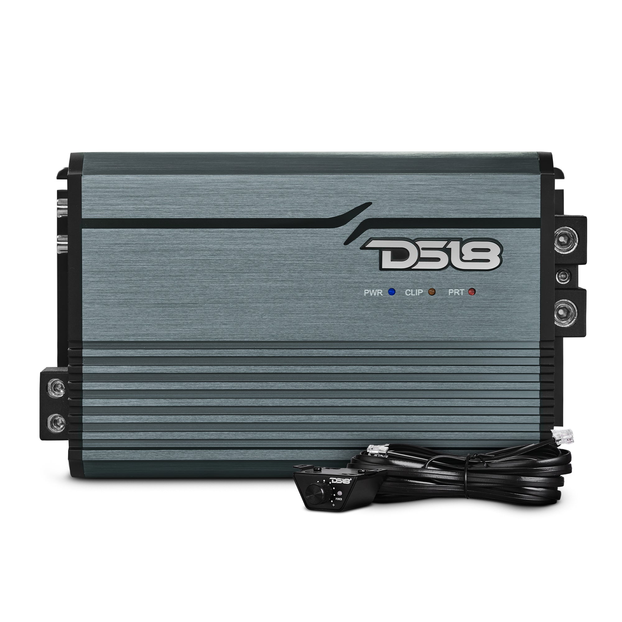 FRP Compact Full Range Class D 1 Channel Amplifier 2,500 Watts RMS @ 1 Ohm Titanium - High Power Car Audio Amp for Subwoofers & Speakers, Perfect for Car Audio Systems & Home Theater Setups