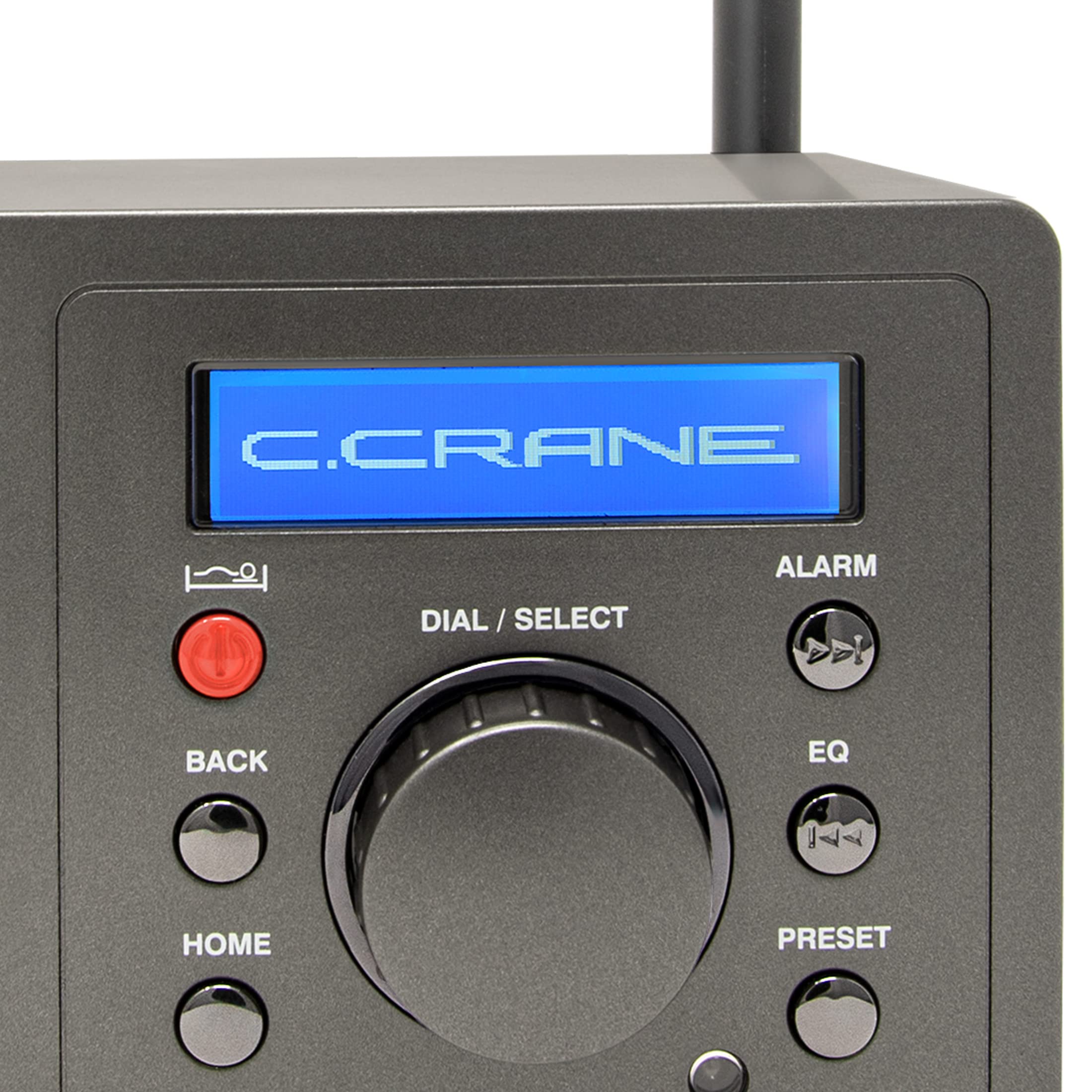 **C. Crane CC WiFi 3 Internet Radio with Skytune - Bluetooth Receiver, Alarm Clock & Remote Control - Access 1000+ Global Radio Stations - Perfect for Home, Office & Travel**