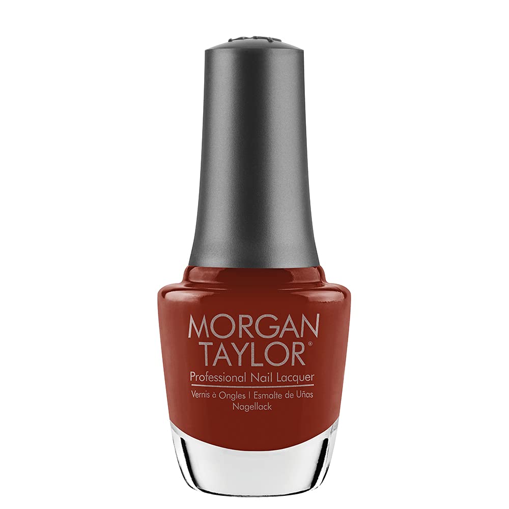 Morgan Taylor No Boundaries Collection Long-Lasting Nail Polish - 0.5 oz Fall Nail Lacquer for Autumn Manicures & Pedicures | Chip-Resistant Formula for Professional Salon Results at Home