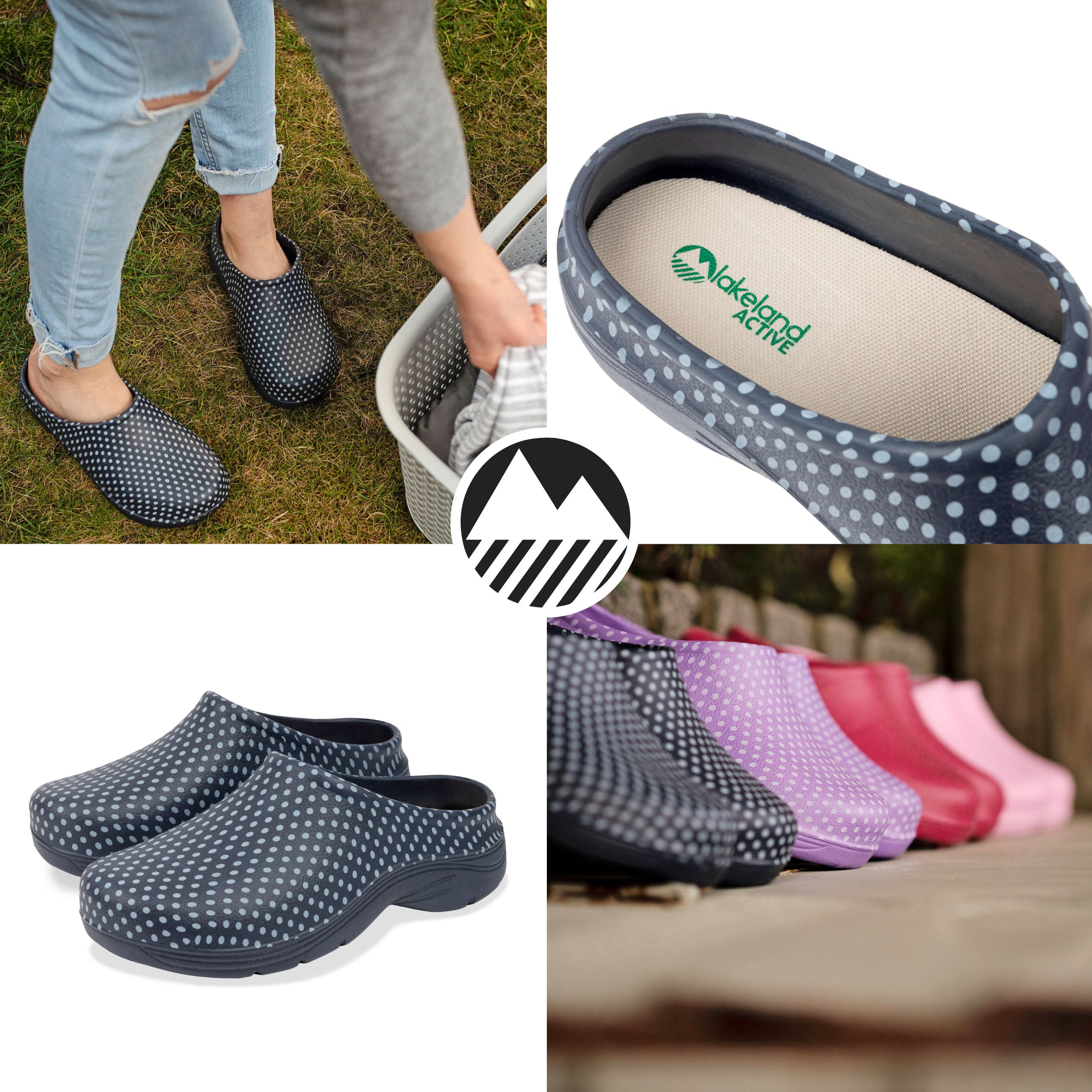 Women's Lorton Garden & Work Clogs - Comfortable Slip-Resistant Shoes for Gardening, Farming & Outdoor Work - Perfect for Yard Work, Landscaping & Wet Conditions