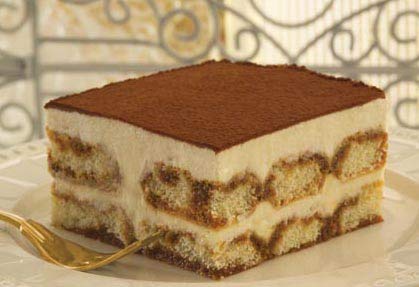 Sweet Street Unsliced Tiramisu Cake 4 lb (Pack of 2) - Authentic Italian Dessert for Parties, Holidays & Special Occasions