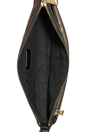 Coach East West Buffalo Plaid Print Crossbody Bag with Detachable Pouch - Stylish Shoulder Purse for Women, Perfect for Work, Travel & Everyday Use