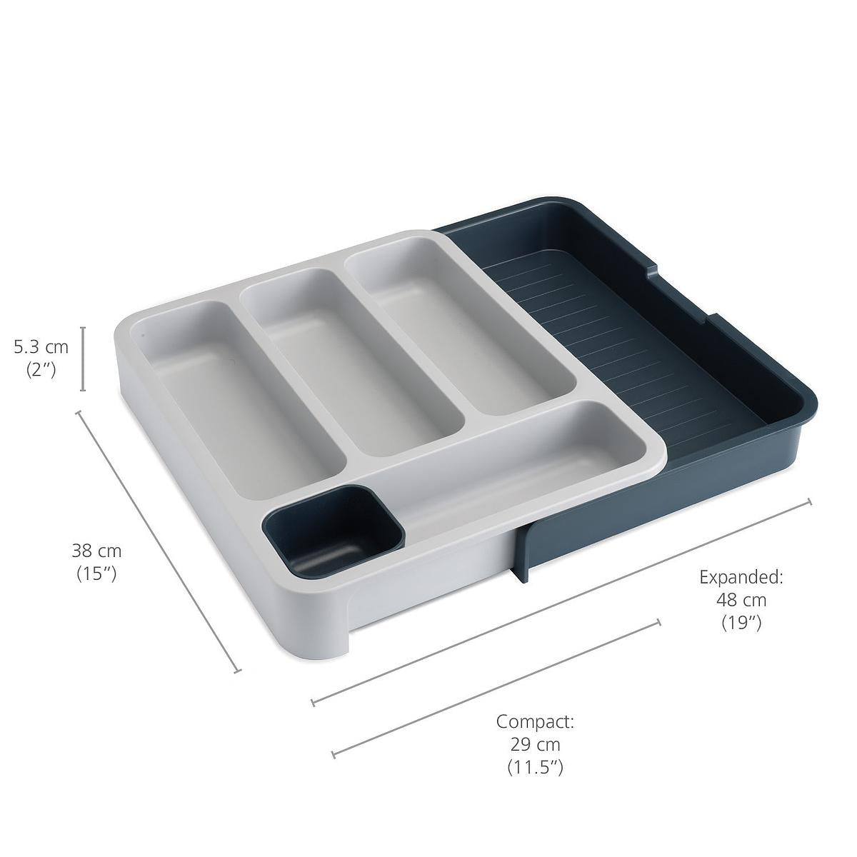 Drawer Organizer - Premium Storage Solution for Kitchen, Bathroom & Office Drawers - Perfect for Decluttering and Organizing Small Items